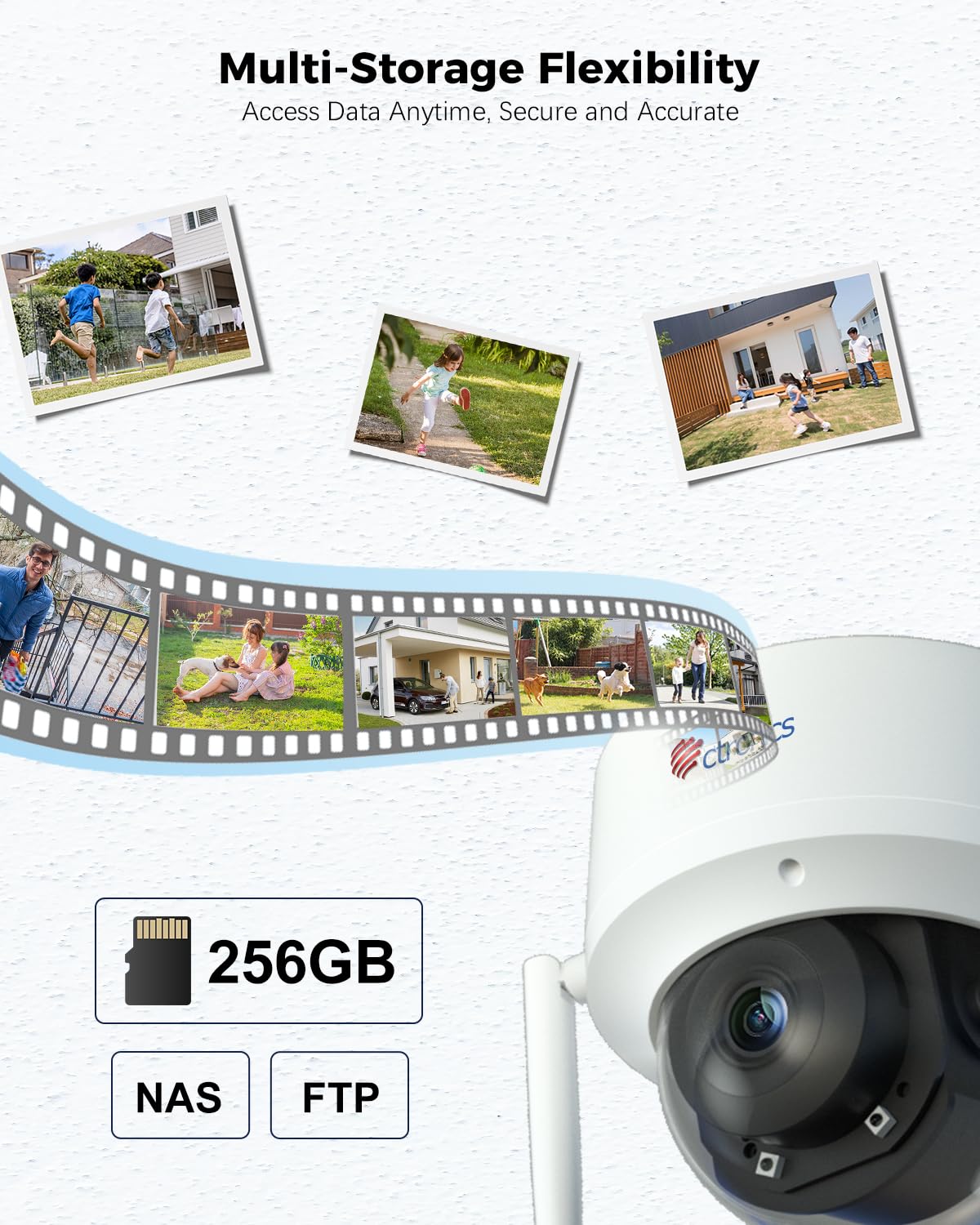 4K 8MP Caméra Surveillance 2,4/5Ghz WiFi Extérieure PTZ Caméra IP WiFi 4K 8MP Caméra Surveillance 2,4/5Ghz WiFi Extérieure PTZ Caméra IP WiFi