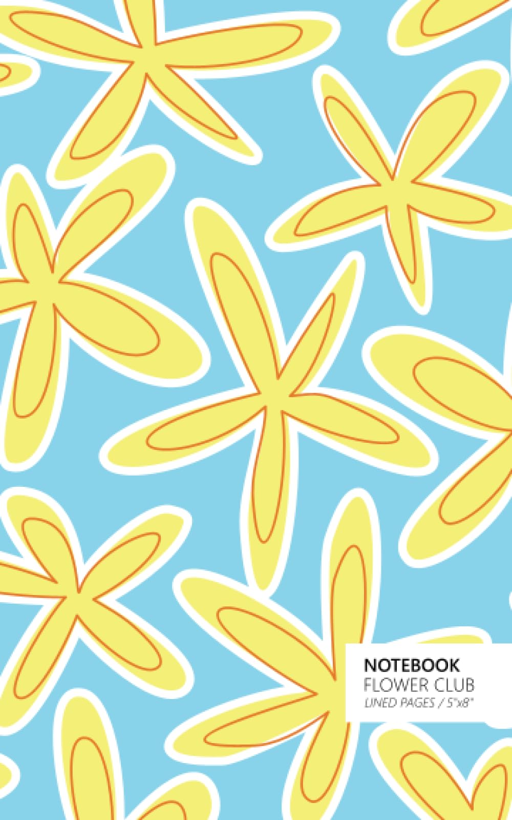 Flower Club Notebook (Sky Blue)