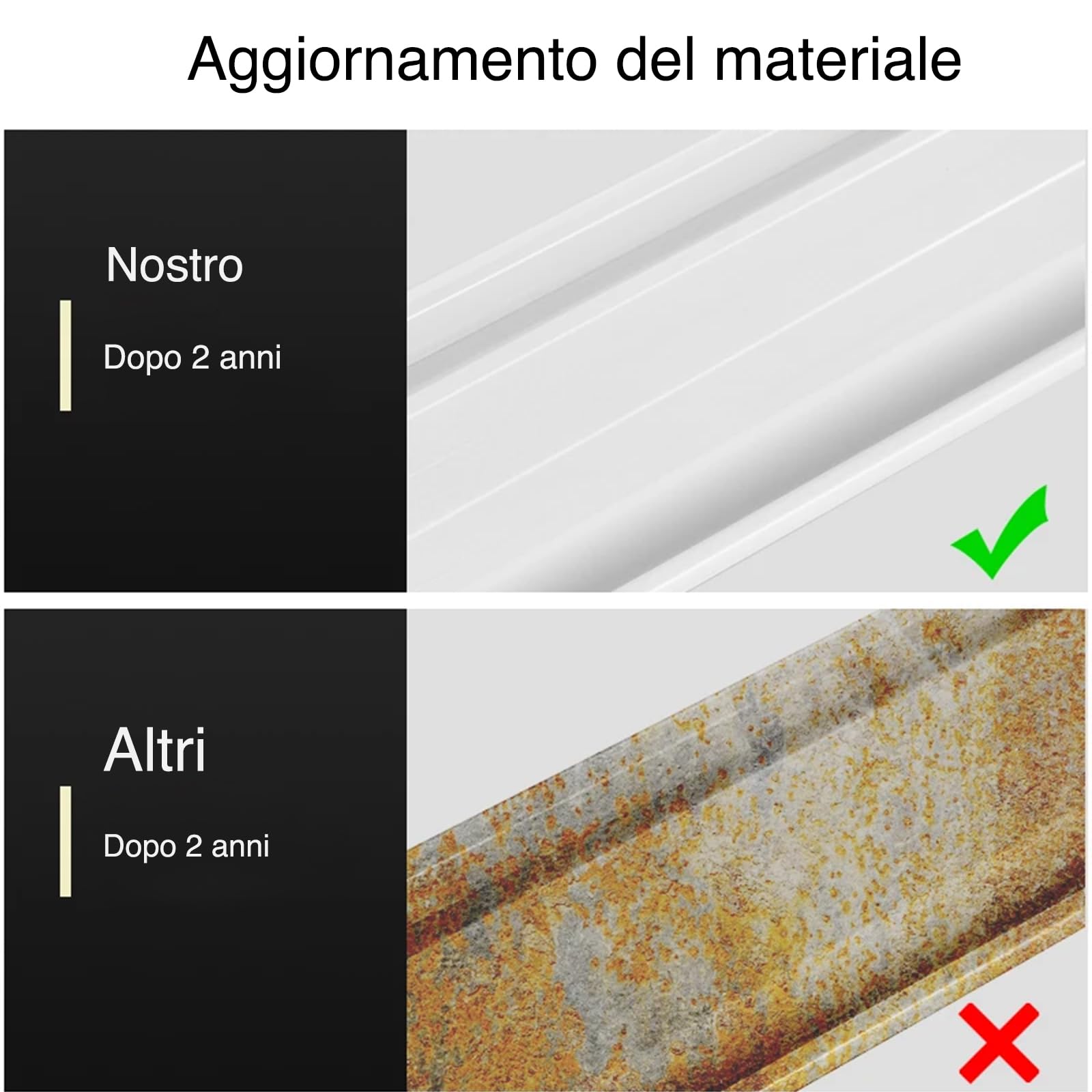 Voltix 2 Pezzi Plafoniere LED a Soffitto 54W 120cm, 5400 Lumen, Plafoniera led Soffitto, Fascio 120°, Neon LED per Esterno e Interno, Ideale per Garage, Officina, Magazzino (4000K - Luce Naturale)