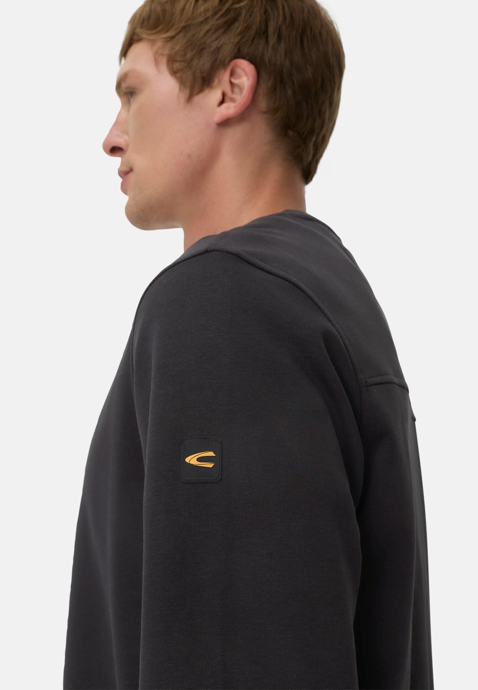 camel active Herren Sweatshirt aus Baumwollmix