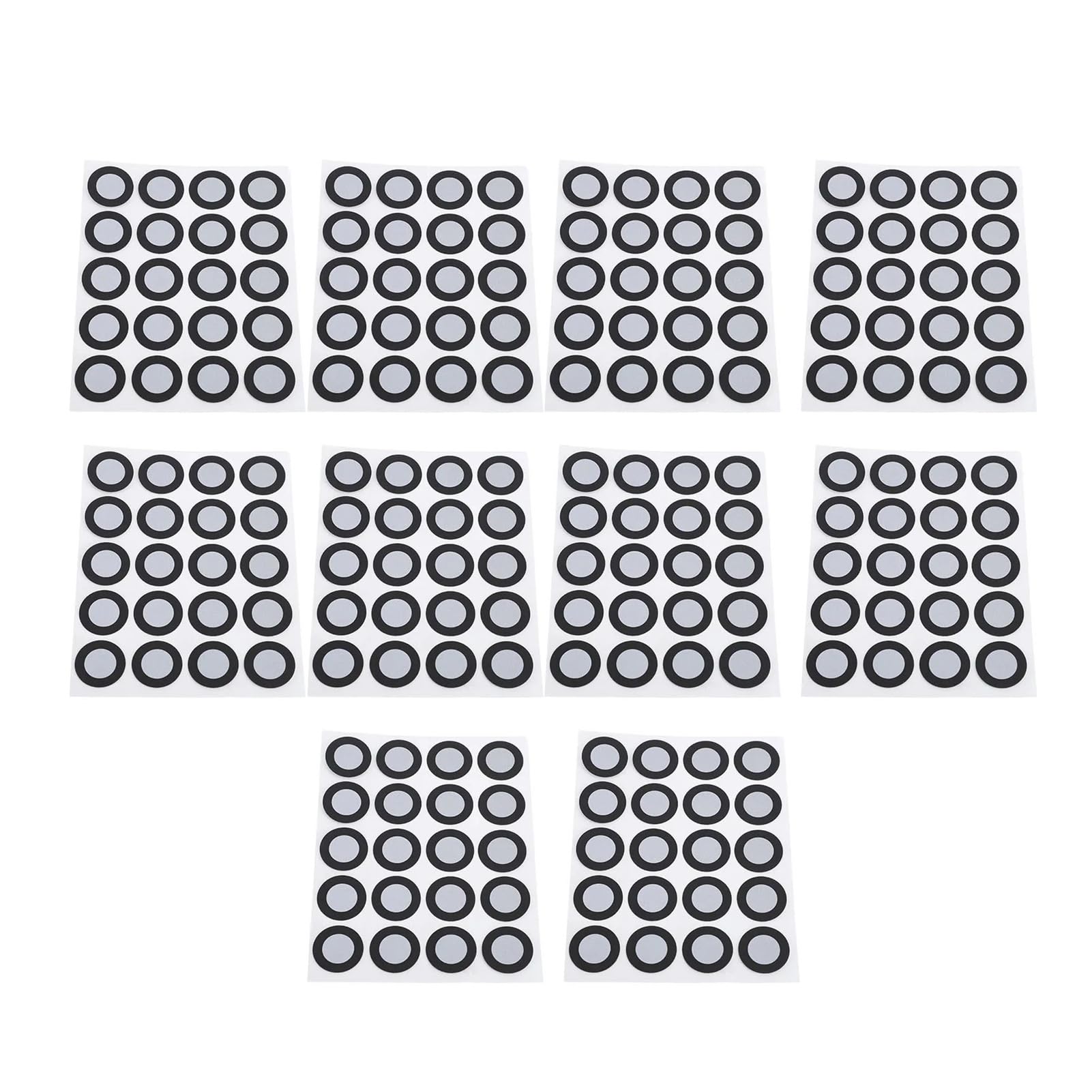 Markery do skanowania 3D Kropki 12 mm ID 19 mm OD Precyzyjne śledzenie Marker punktu odniesienia Odbicie rozproszone Kropka znakująca(3000PCS)