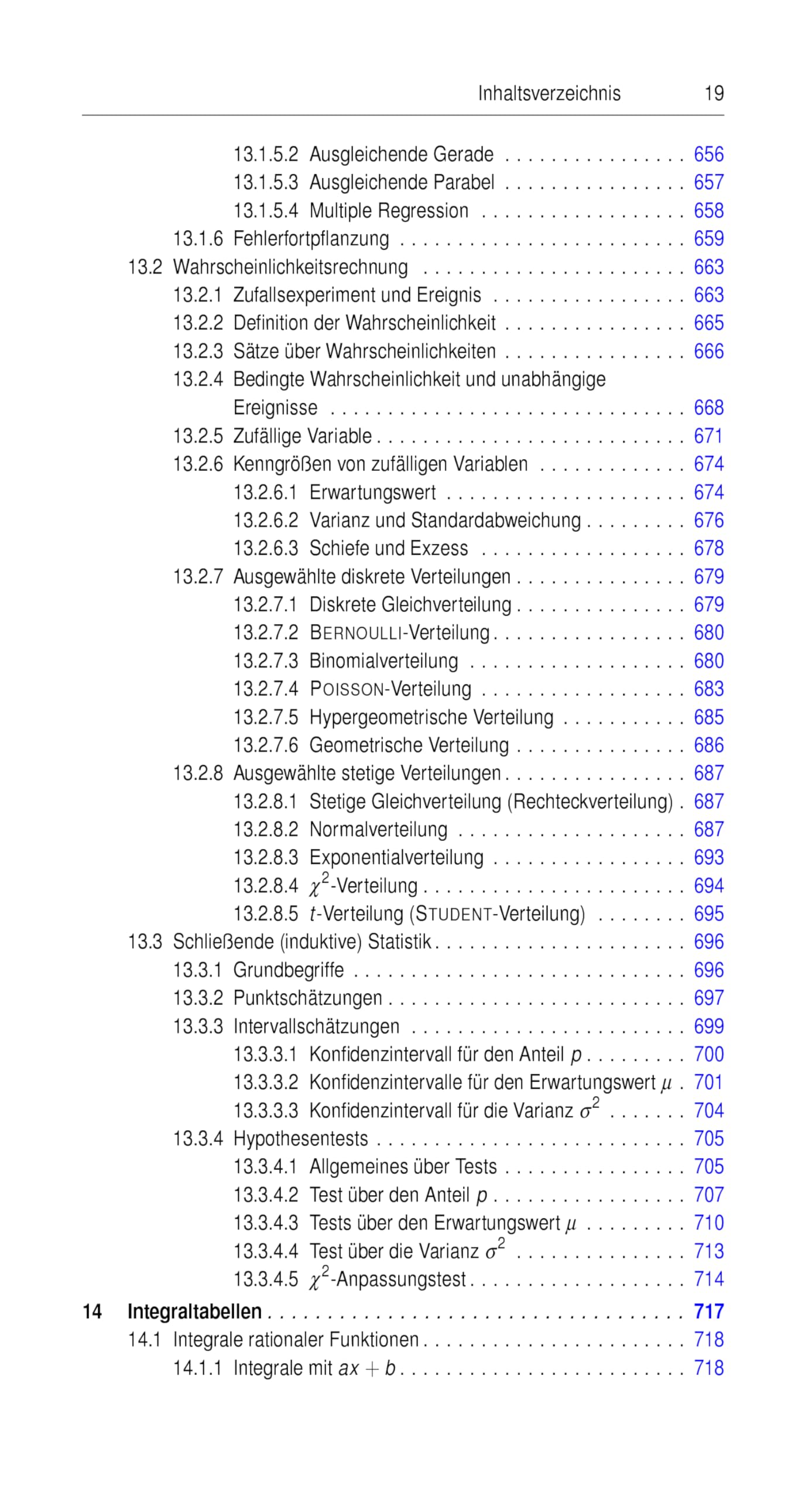 Taschenbuch mathematischer Formeln für Ingenieur- und Naturwissenschaften