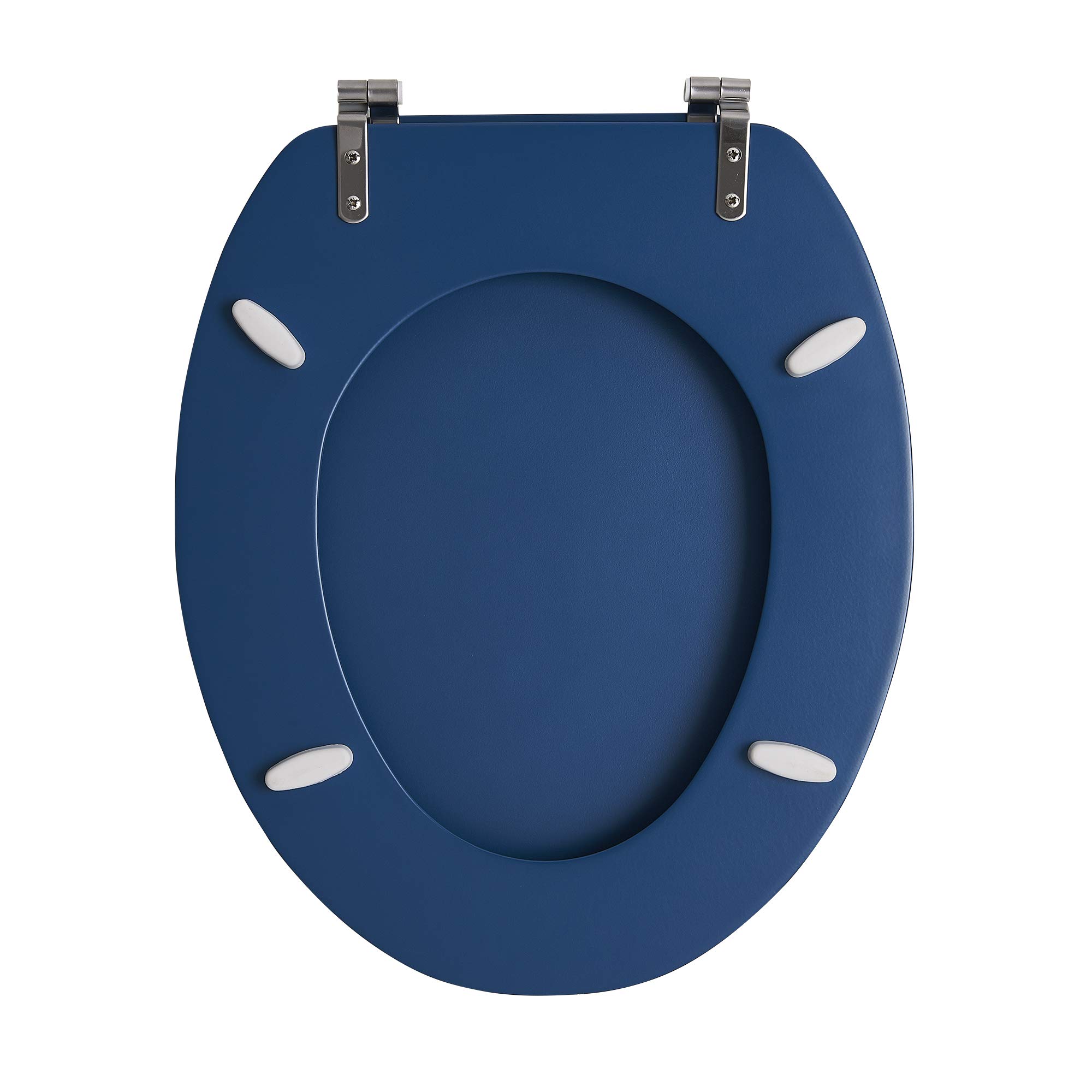 Wirquin 20722726 Color Line Woody - Asiento para inodoro, color azul mate