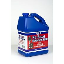 Nu-Foam Low Low Suds Liquid Detergent for Bar Glassware - Original Streak-Free Solution - Hand Washing Bar, Tavern, Brewery Supplies - Concentrated - 1 Gallon Pack of 1