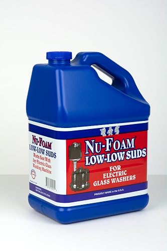 Nu-Foam Low Low Suds Liquid Detergent for Bar Glassware -