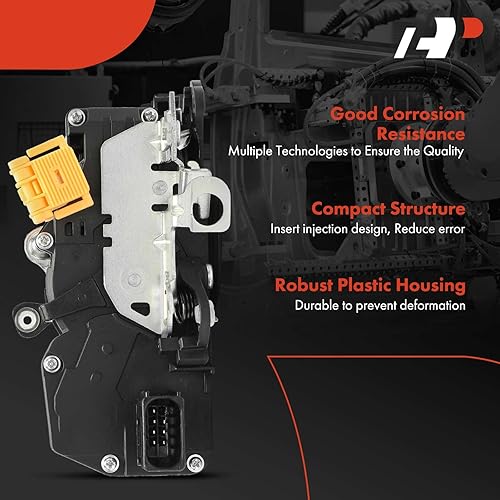 Miniatura 5 de A-Premium Actuador de bloqueo de puerta compatible con vehículos Chevrolet  Impala 2006-2011  lado delantero izquierdo del conductor, reemplazo #