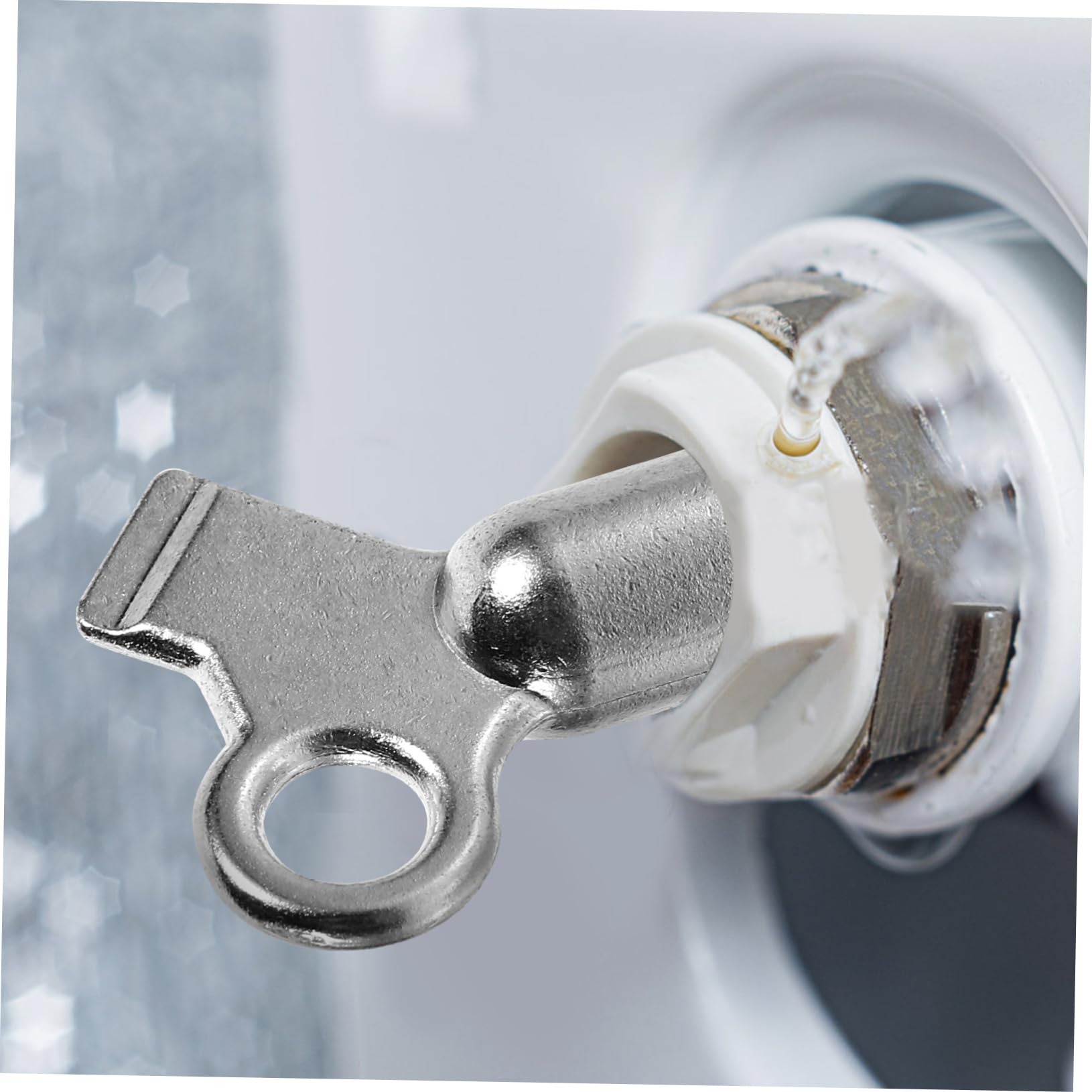 25 Piezas Llave de válvula de escape valvula radiador llave de tubo interruptores es para tubos es de radiador para viejo tecla de sangrado de aluminio NIYANGLE