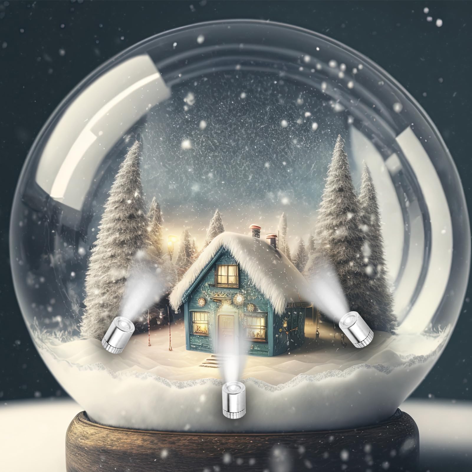 Kt D Llumnazone Per Casa Delle Bambole A Battera Con Luc LED N