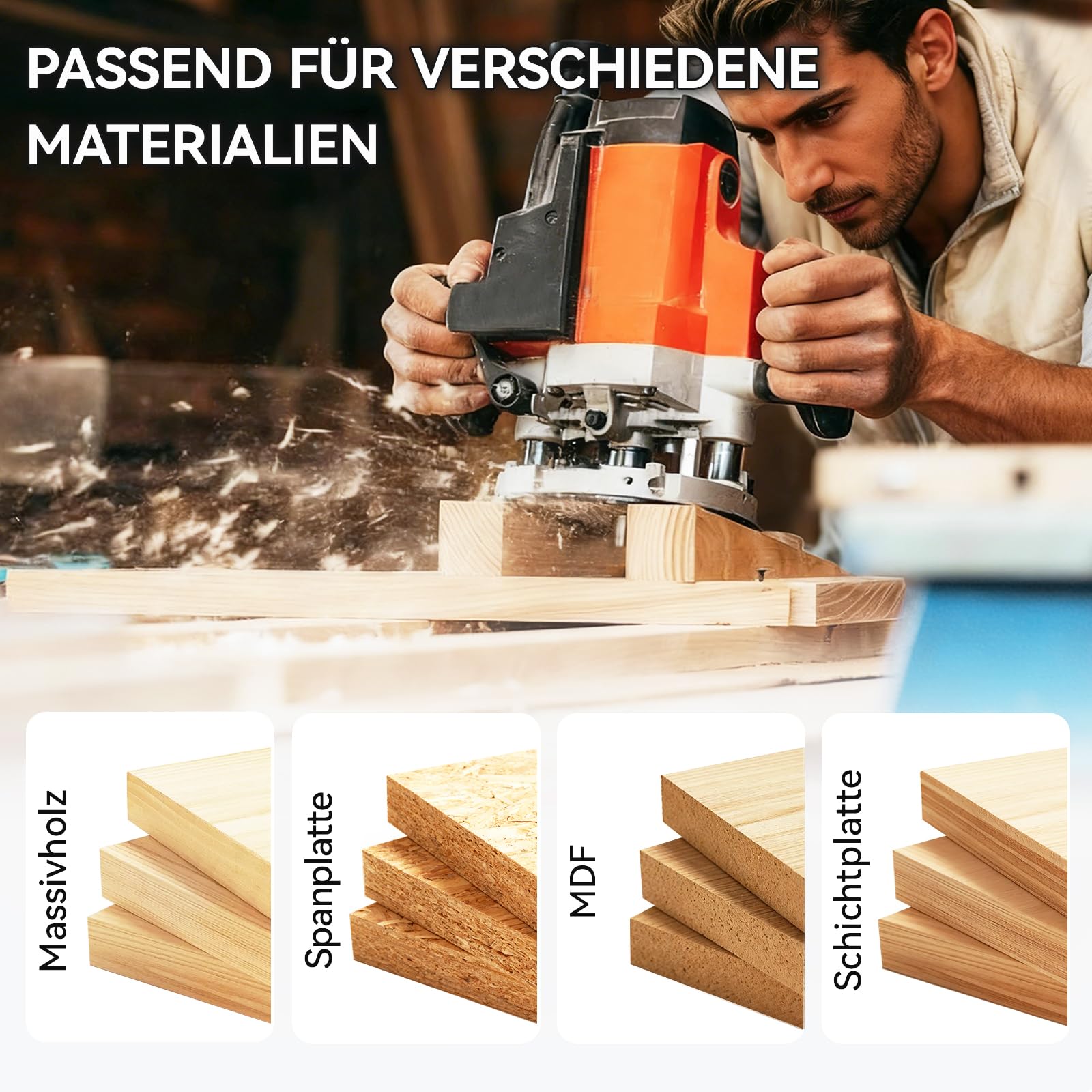 Konkavradienfräser 8mm schaft,Auskehlfräser,Rundfräser konkaver Radius,R3,Fräser für Oberfräse,Holzfräser Wolframkarbid Hartmetall Fräser für die Holzbearbeitung Kantendekor