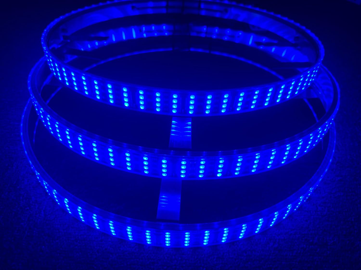 Sando Tech 15.5'' Quad Row Dream Color Chasing RGB LED Wheel Lights for Polaris Slingshot 3 Wheeler S/R/SL/SLR/GT Wheel Rim Lights Bluetooth APP/Remote Control