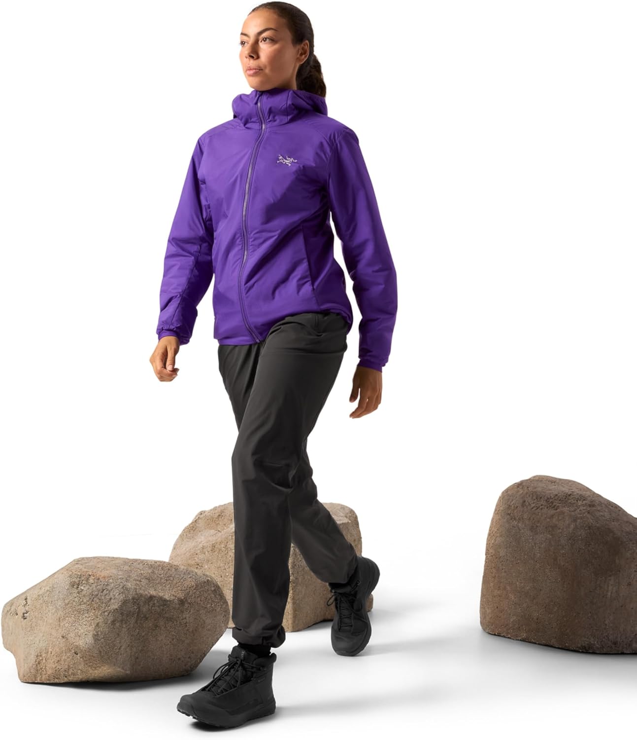 Arc'teryx Atom Hoody Women's - Redesign | Lightweight Insulated Jacket for Women with Hood | Moisture and Wind Resistance | Azalea, Medium - Image 6