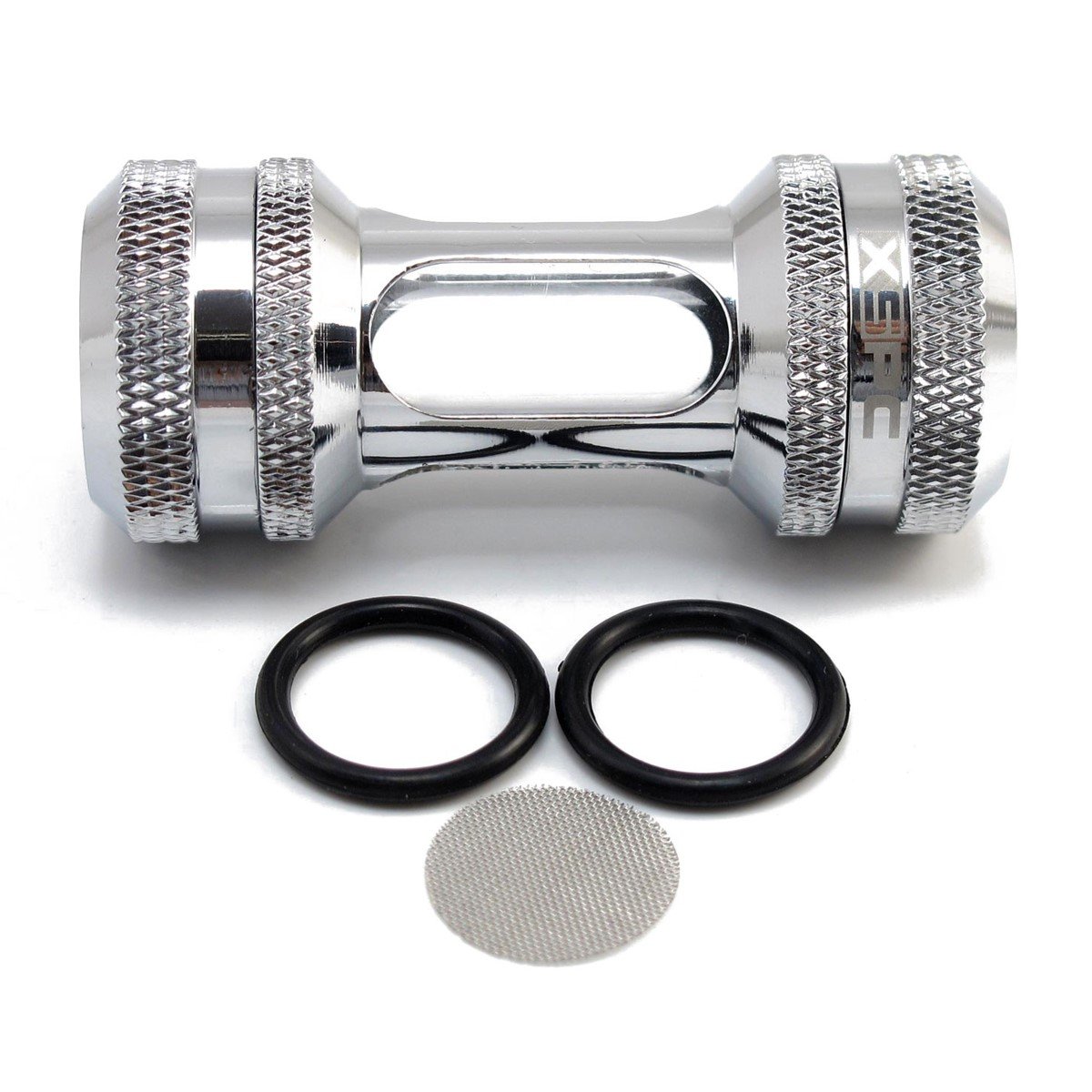 G1/4" Inline Filter, Chrome