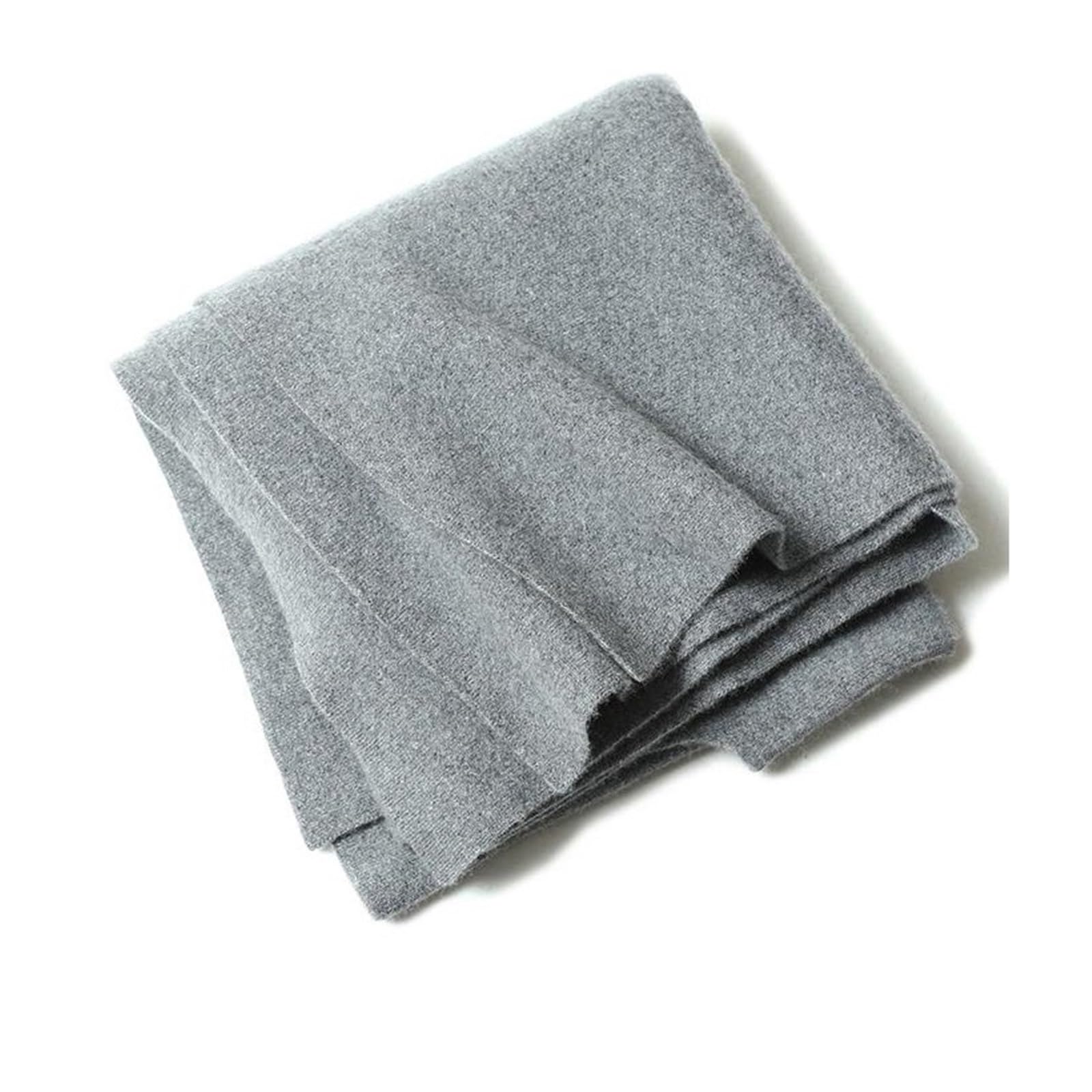 Chal de cachemir 100% grueso gran tamaño, bufanda punto, abrigo tipo capa cálido Chal de invierno