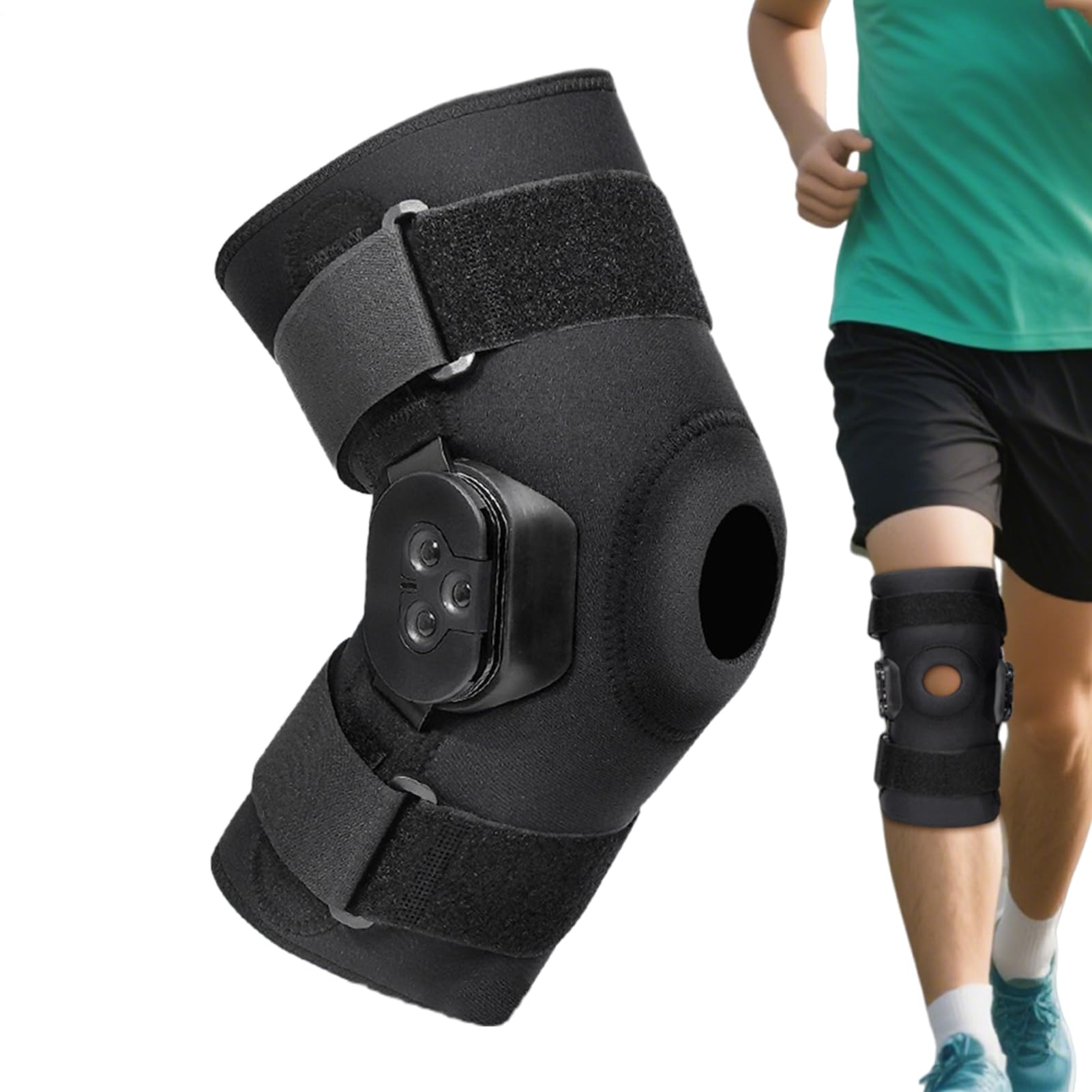 Orteza Kolana Zawiasowa Zawiasowy Stabilizator Kolana do Aktywności