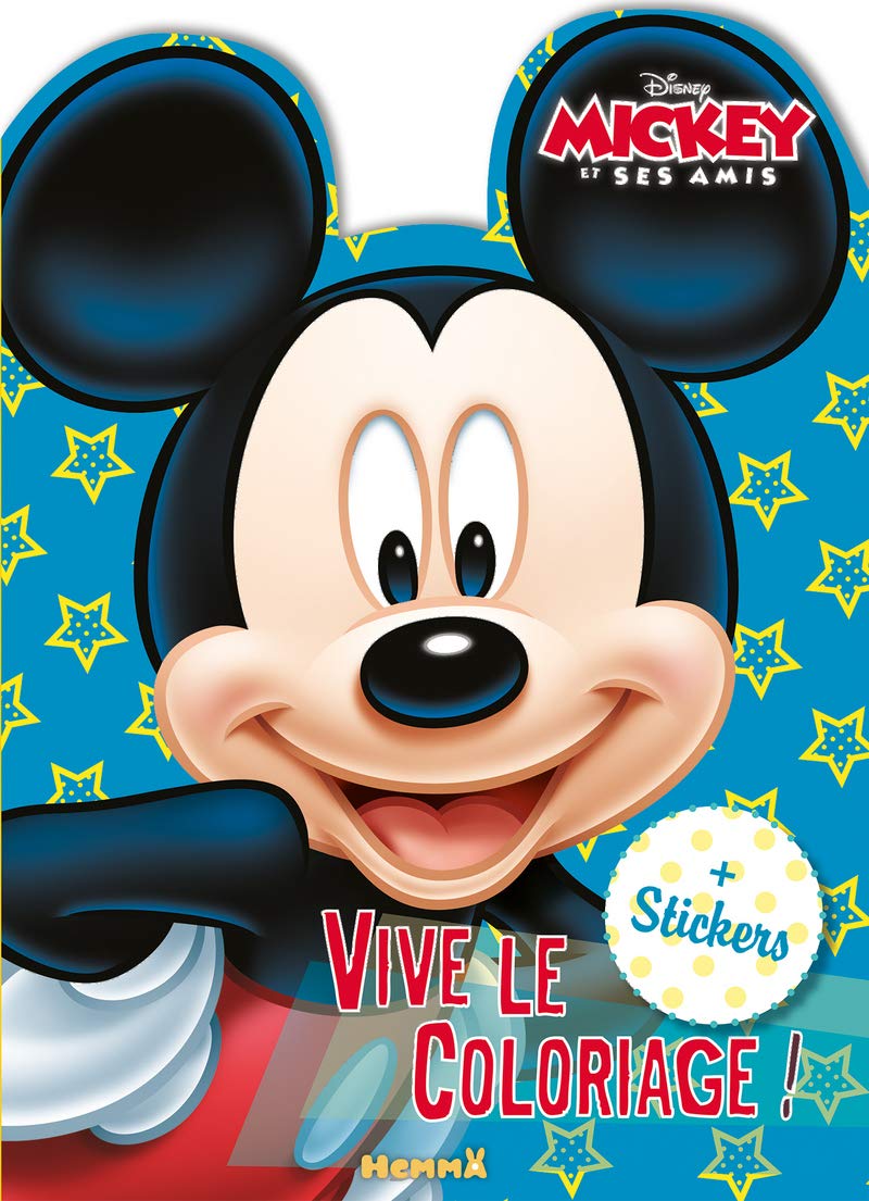 Disney Mickey et ses amis - Vive le coloriage (Personnage Mickey): + Stickers