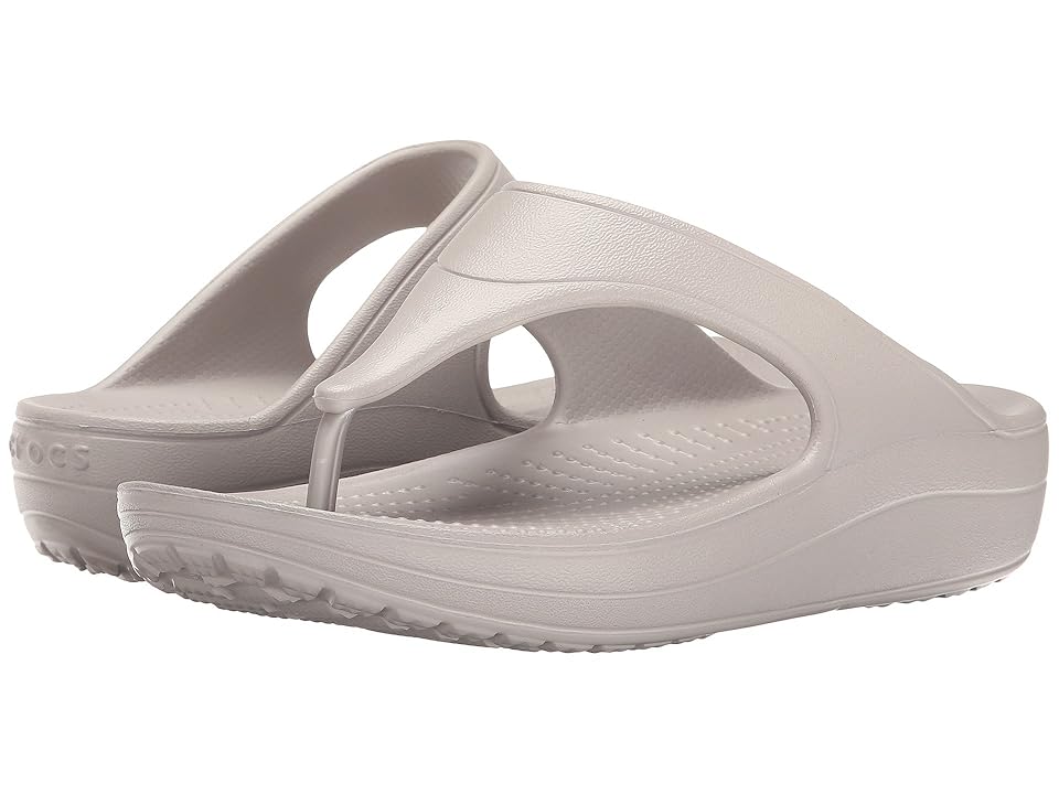 

Crocs Sloane Platform Flip (Platinum) Women's Sandals