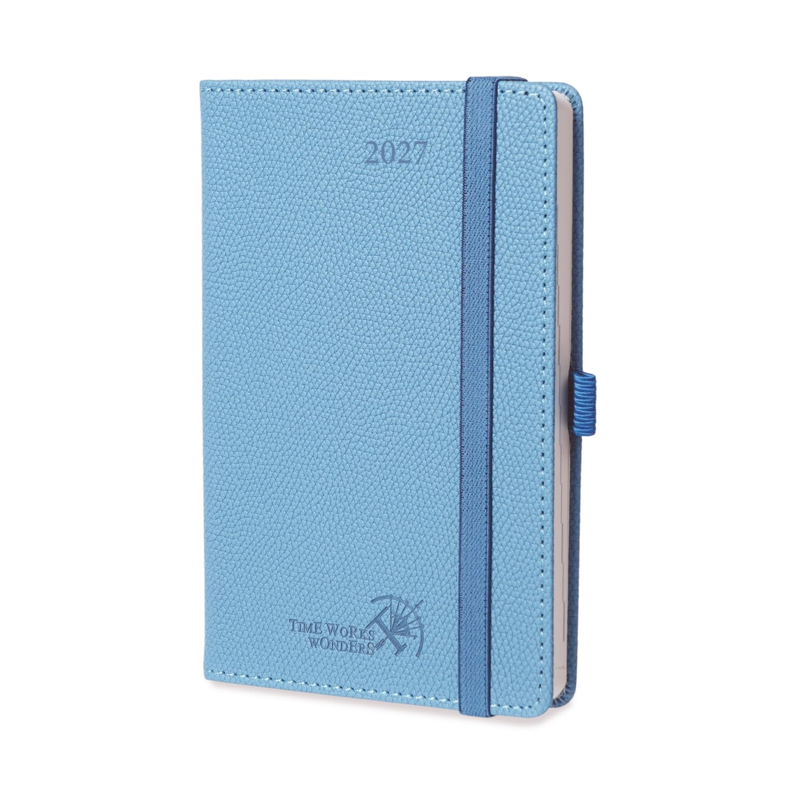 POPRUN 2027 Pocket Diary A6 Week View Diary Small Weekly Planner Hardback — image 1