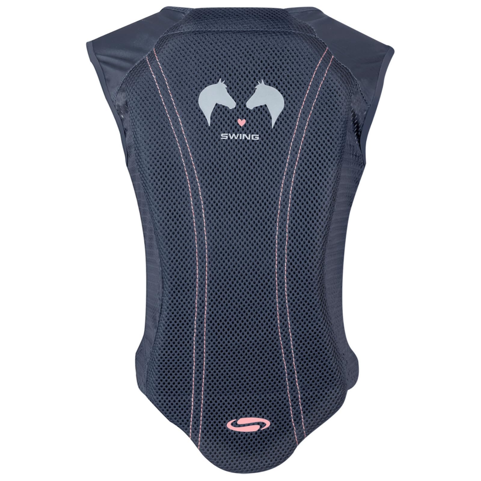 RL24 - Kinder Rückenprotektor P24 Flex Lucky Swing – Protektorenweste aus Hightech-Materialien – Reiter Schutzweste – atmungsaktiv & leicht – Unisex Reitweste in Nachtblau – viele Größen