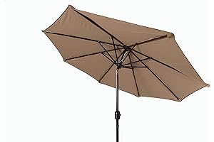 Trademark 7-foot Patio Umbrella with Tilt and Crank