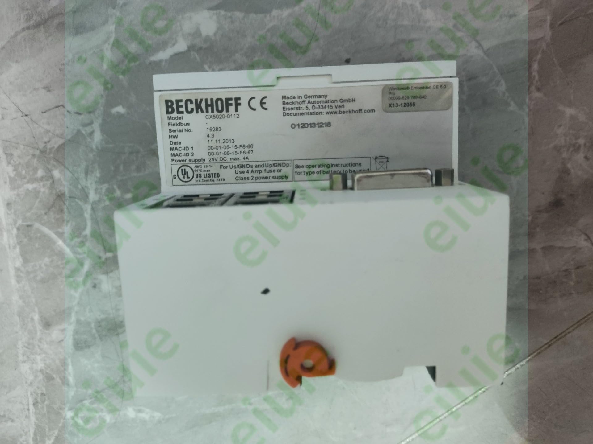 1 Pcs CX5020-0112(Used) Quality Assurance