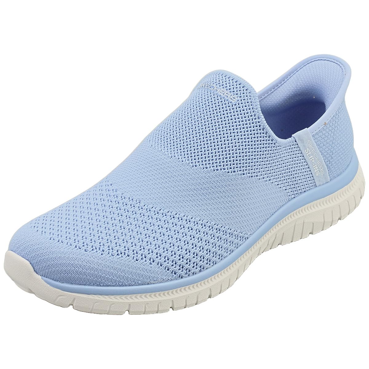 Skechers Women's Virtue Sleek Sneaker, Blue, 6 UK