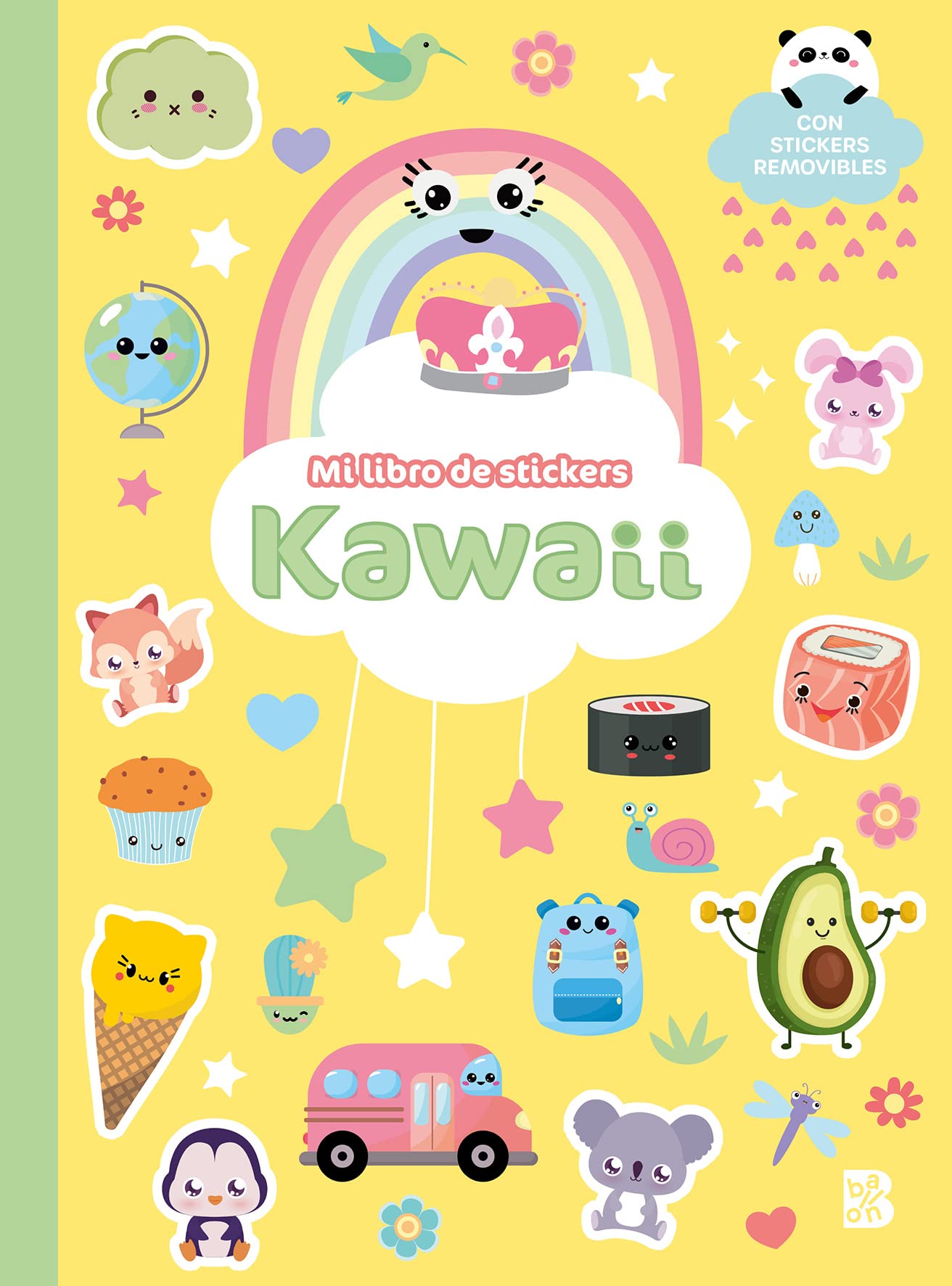 Kawaii Mi Libro De Stickers (KAWAII - ACTIVIDADES)