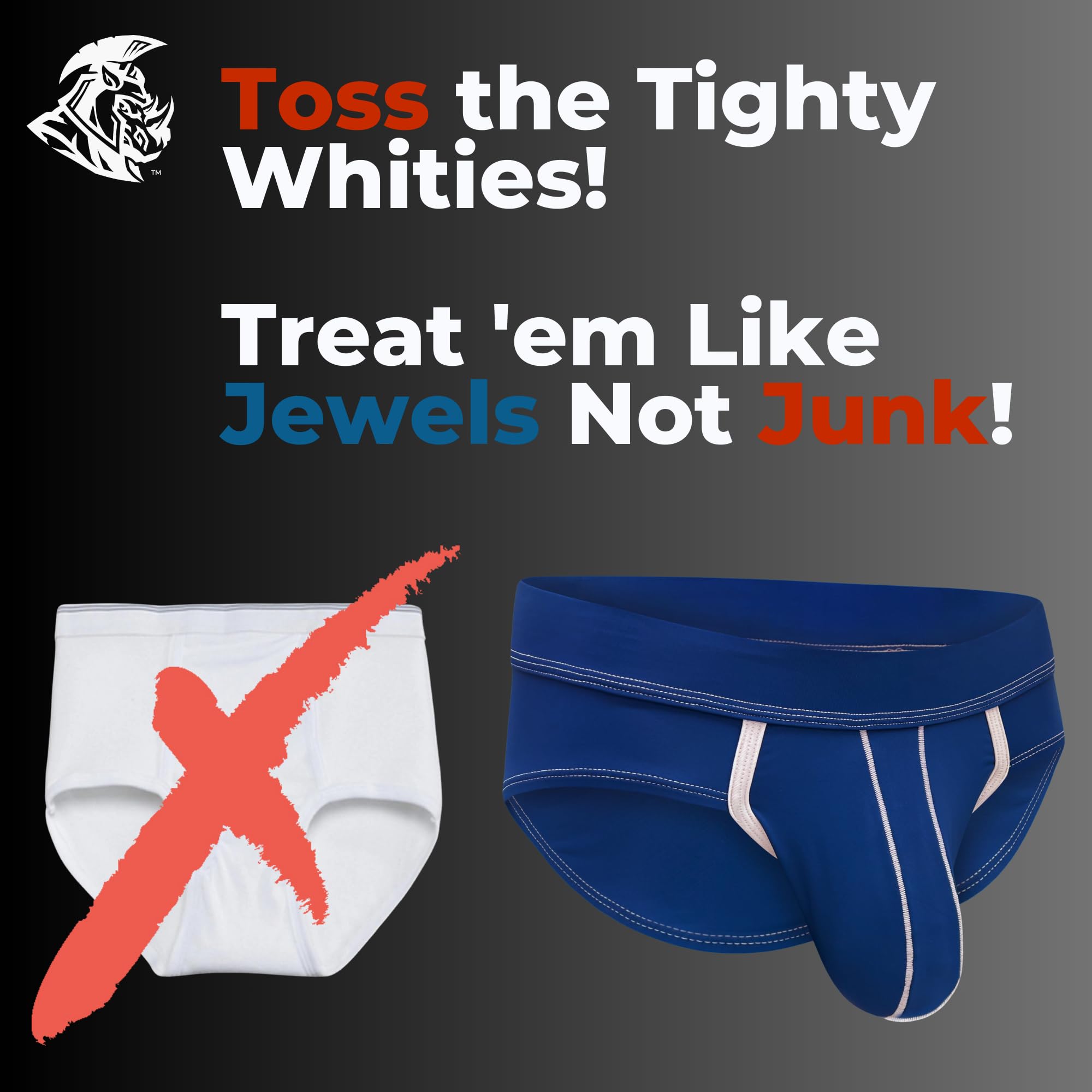 Bulge Enhancing Pouch Sport Brief Underwear for Men – 1 or 4 Pack Ice Silk Briefs with Size B or D Sized Pouch
