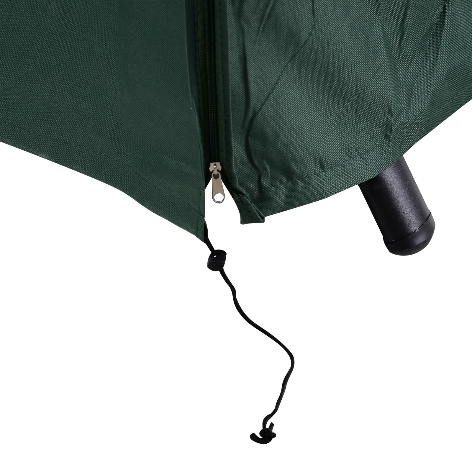 Outsunny Funda Balancín Jardín Funda Columpio Jardín Exterior Cubierta de Columpio de Tela Oxford 600D con 2 Cremalleras Impermeable 177x114x152 cm Verde Oscuro