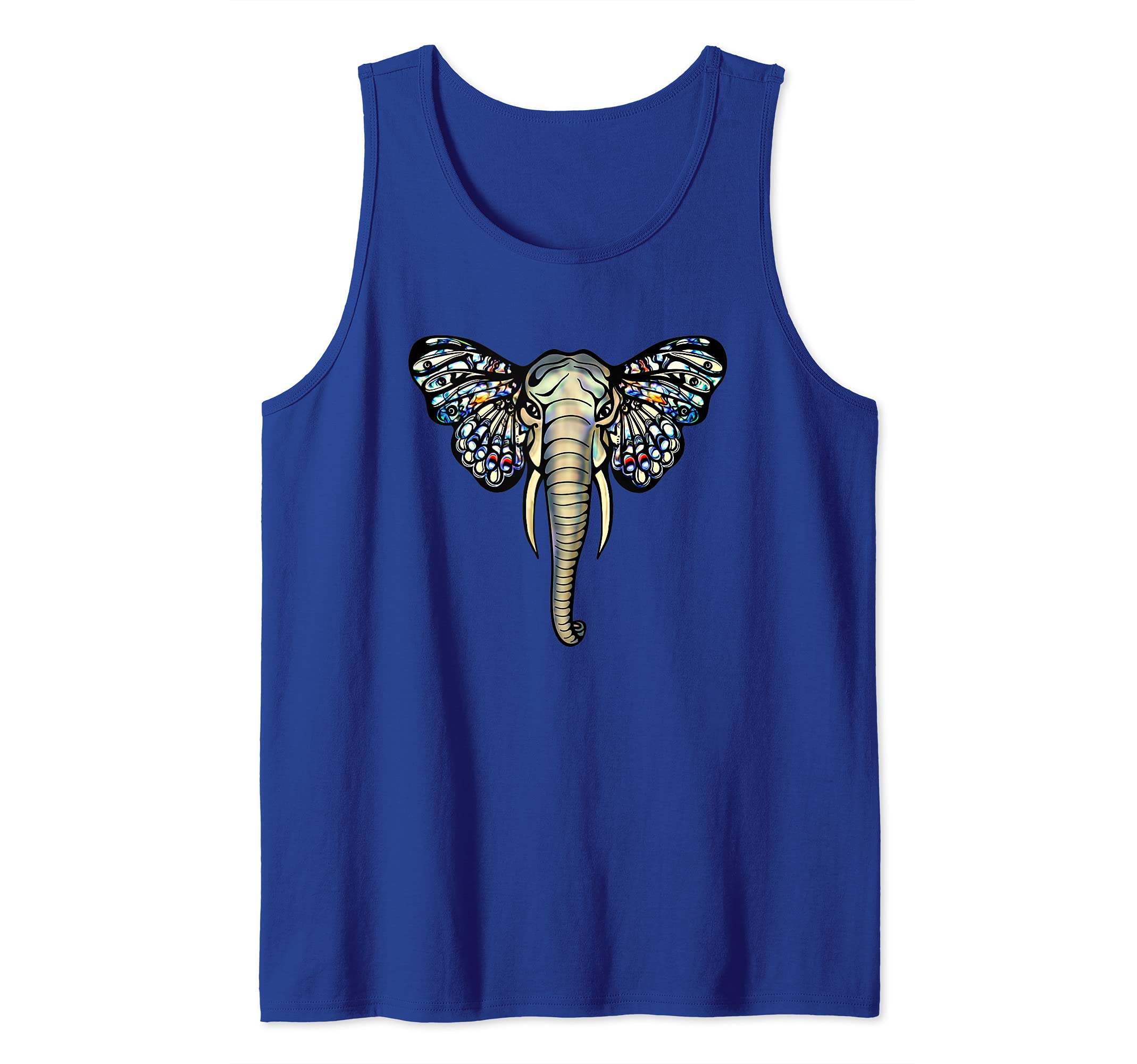 Elephant, butterfly, animals, nature, animal welfare, Africa Tank Top