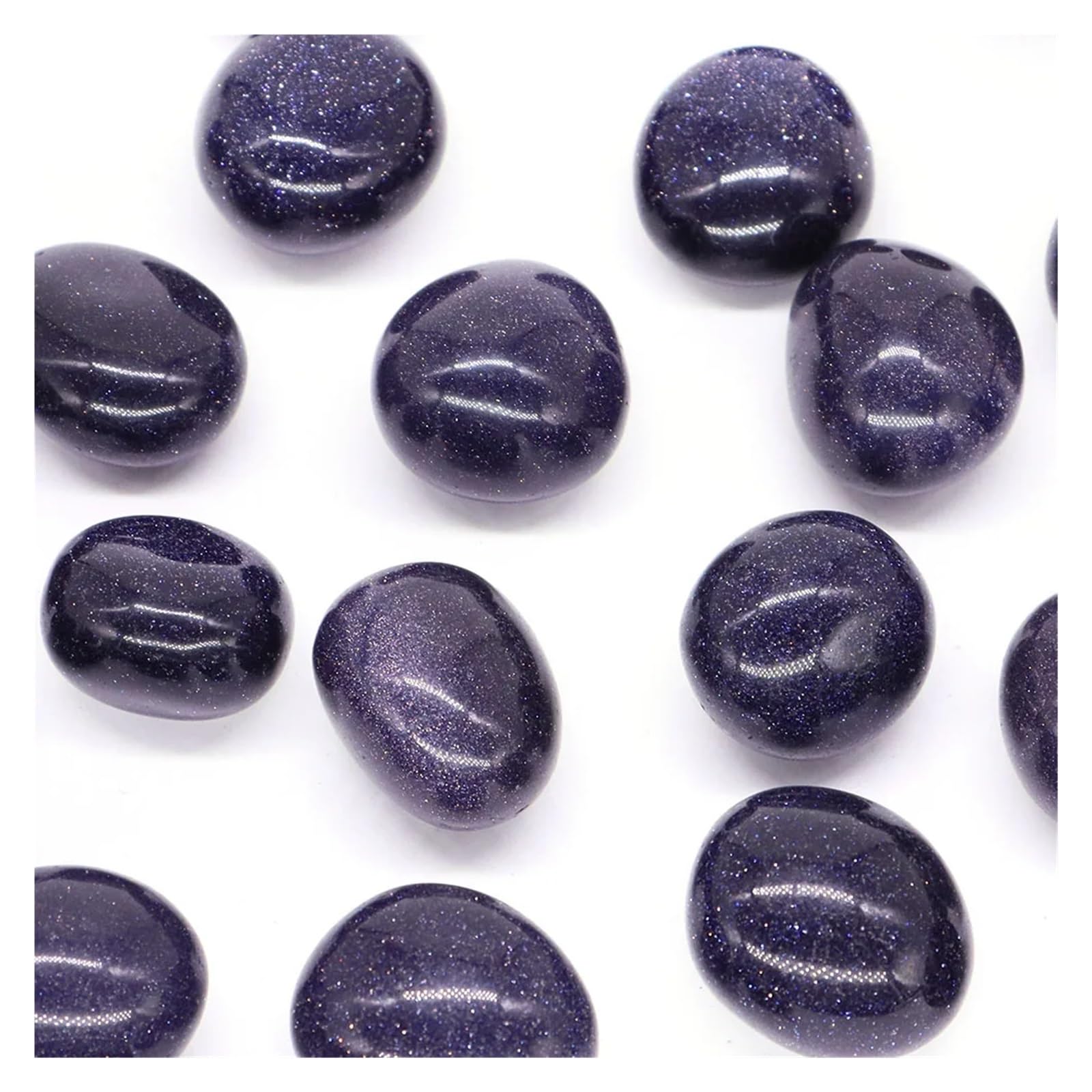 Grava para Acuario Piedras pulidas de Cristal Reiki Arena Dorada, Material a Granel, decoración for acuarios, Piedras Preciosas en Maceta, espécimen jardín(1000g)