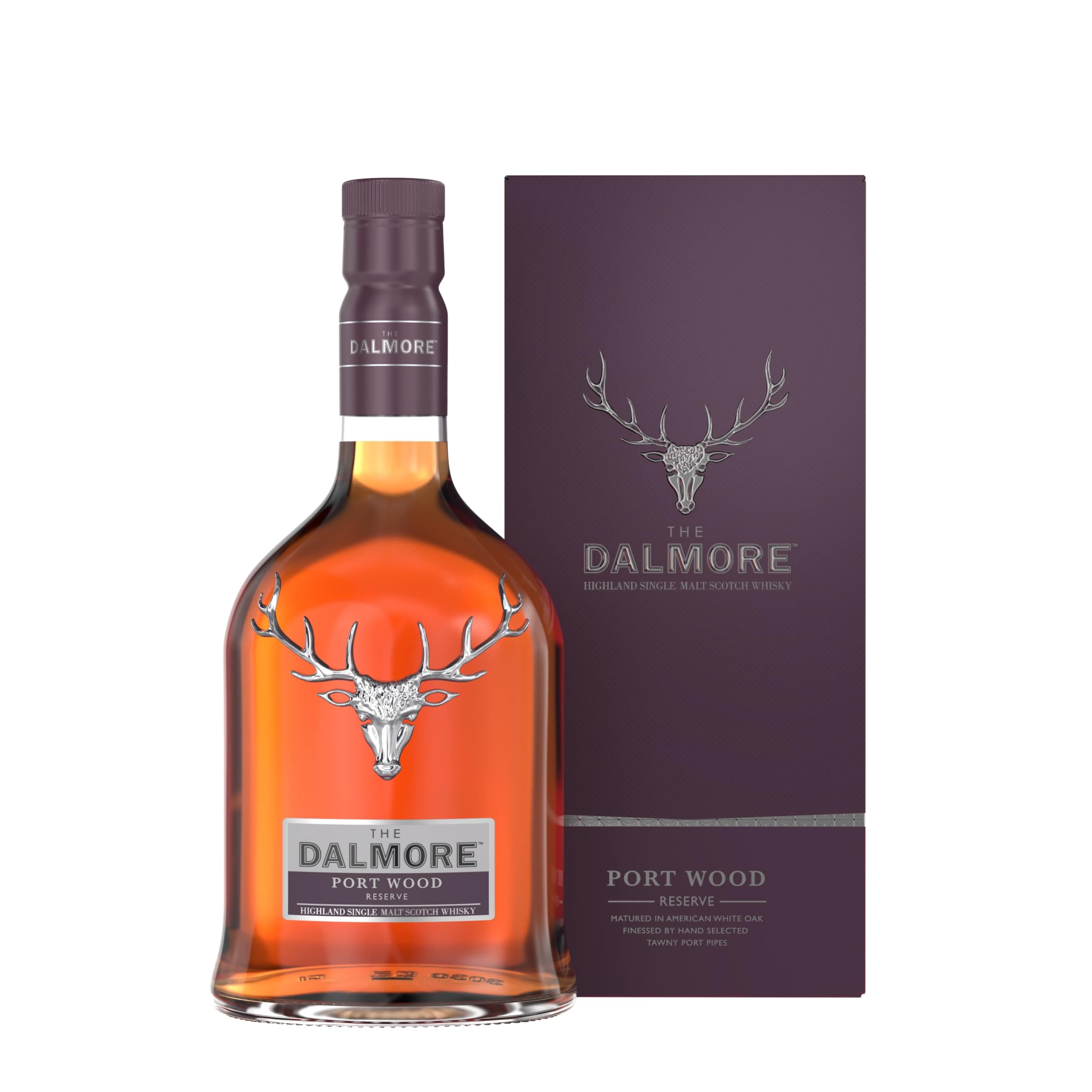 The Dalmore Port Wood Reserve Single Malt Whisky | The Making of a Masterpiece | Award-Winning Highland Scotch 70cl | 46.5% ABV Single Malt Scotch Whisky