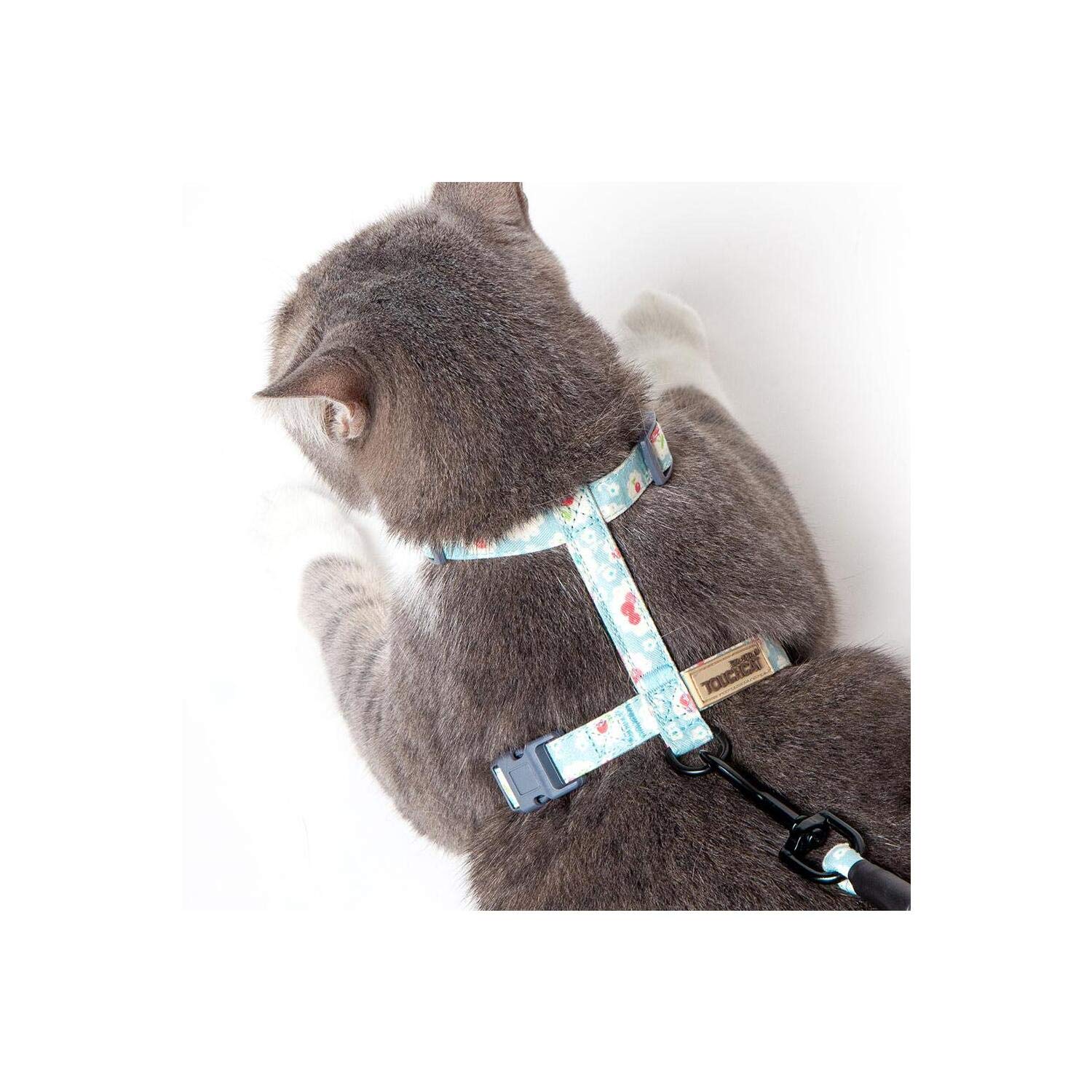 Touchcat Combo de arnés y Correa para Gatos de Cable Duradero 'Radi-Claw'
