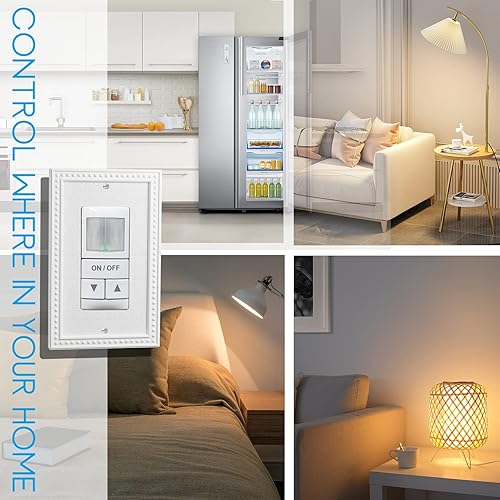 Miniatura 9 de Cubiertas de interruptor de luz para placa de pared, cubiertas de salida de tamaño mediano, cubiertas decorativas para placa de interruptor GFCI,