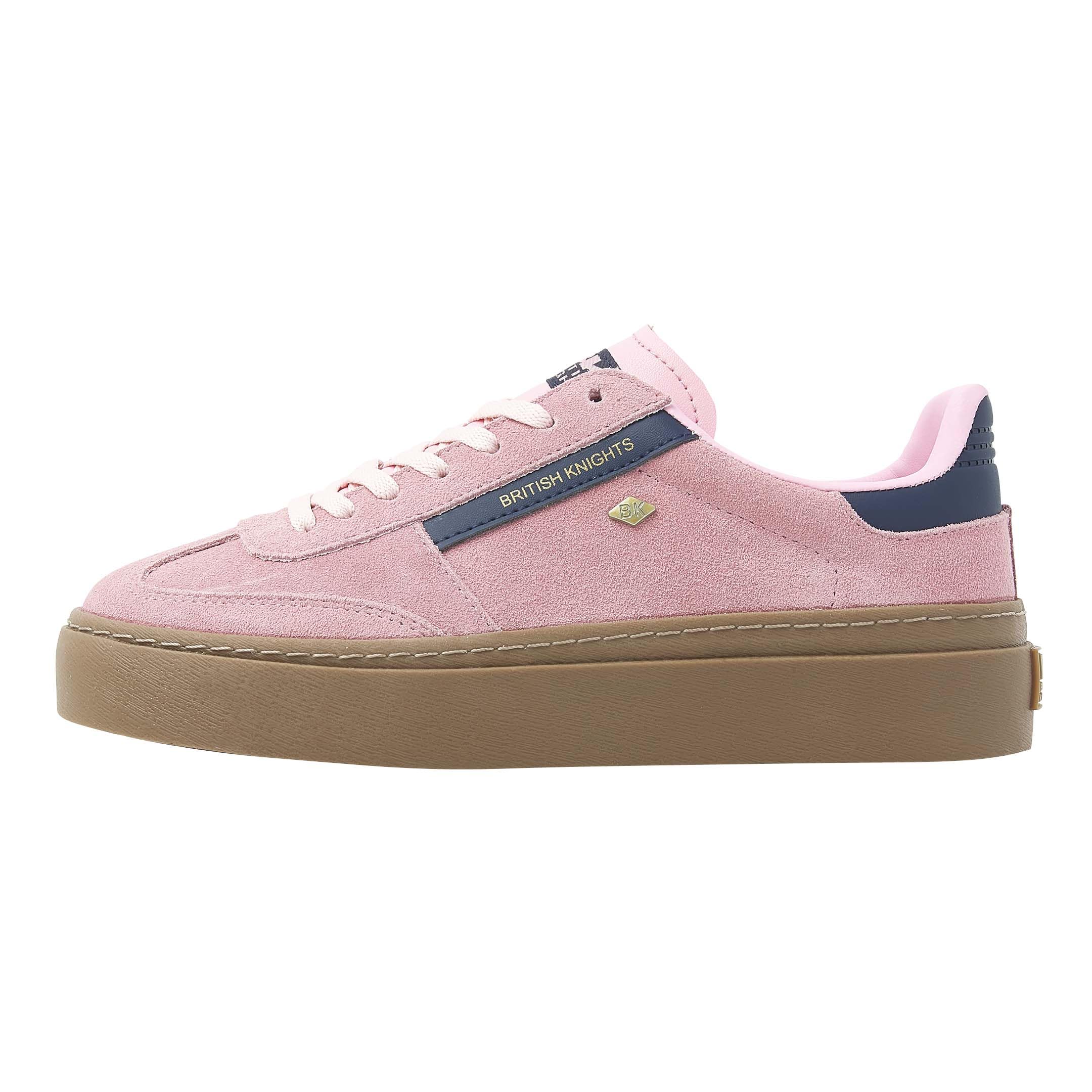 British Knights Femme Re-​Issue Basket, Rose, Bleu foncé, 39 EU