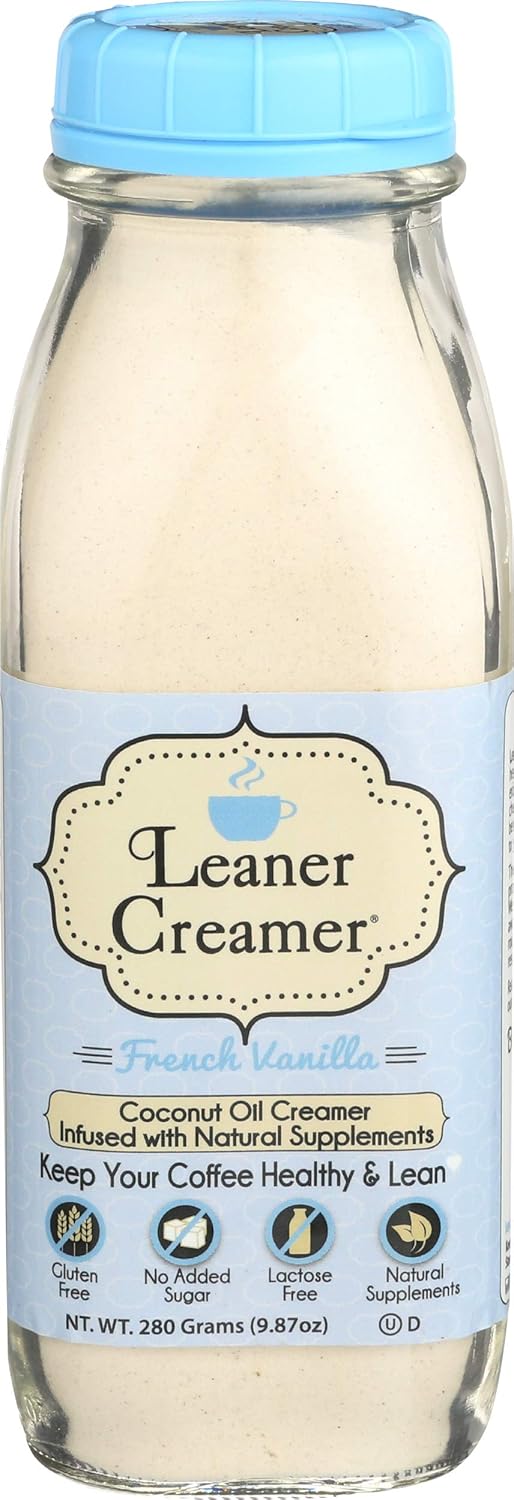 Leaner Creamer French Vanilla Coconut Creamer, 9.87 OZ