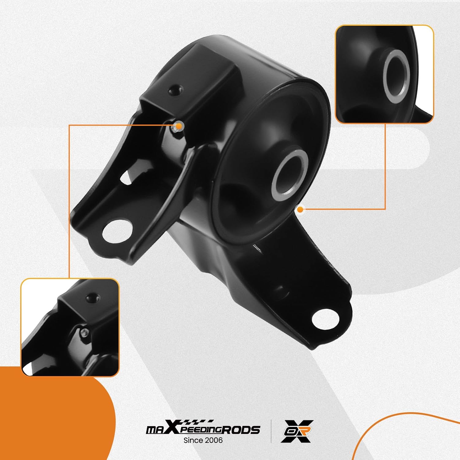 maXpeedingrods Engine Motor Mount Kit for Honda Odyssey 3.5L V6 2011-2017, Auto Trans Replace# A4575EL | A4555 | A65057 | 50850STXA04