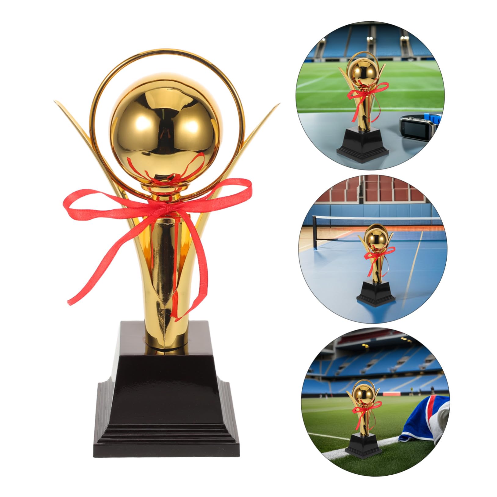 Sportivo in Metallo Dorato per Calcio e Basket Premio Campionato e Resistente Coppa Targa Ricordo per Tornei Giovanili e Atletici