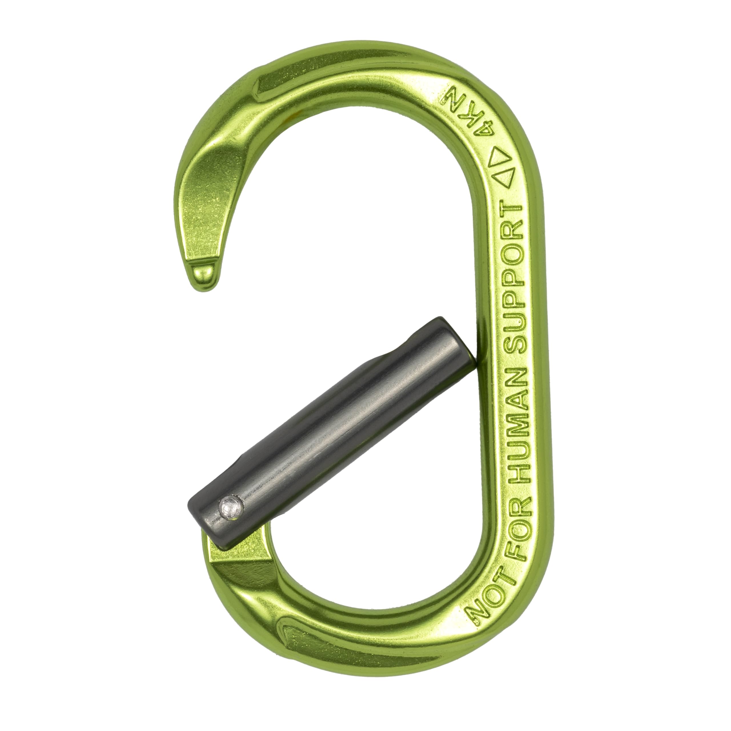 Mousqueton Micro 900 en aluminium avec verrou droit 4 kN