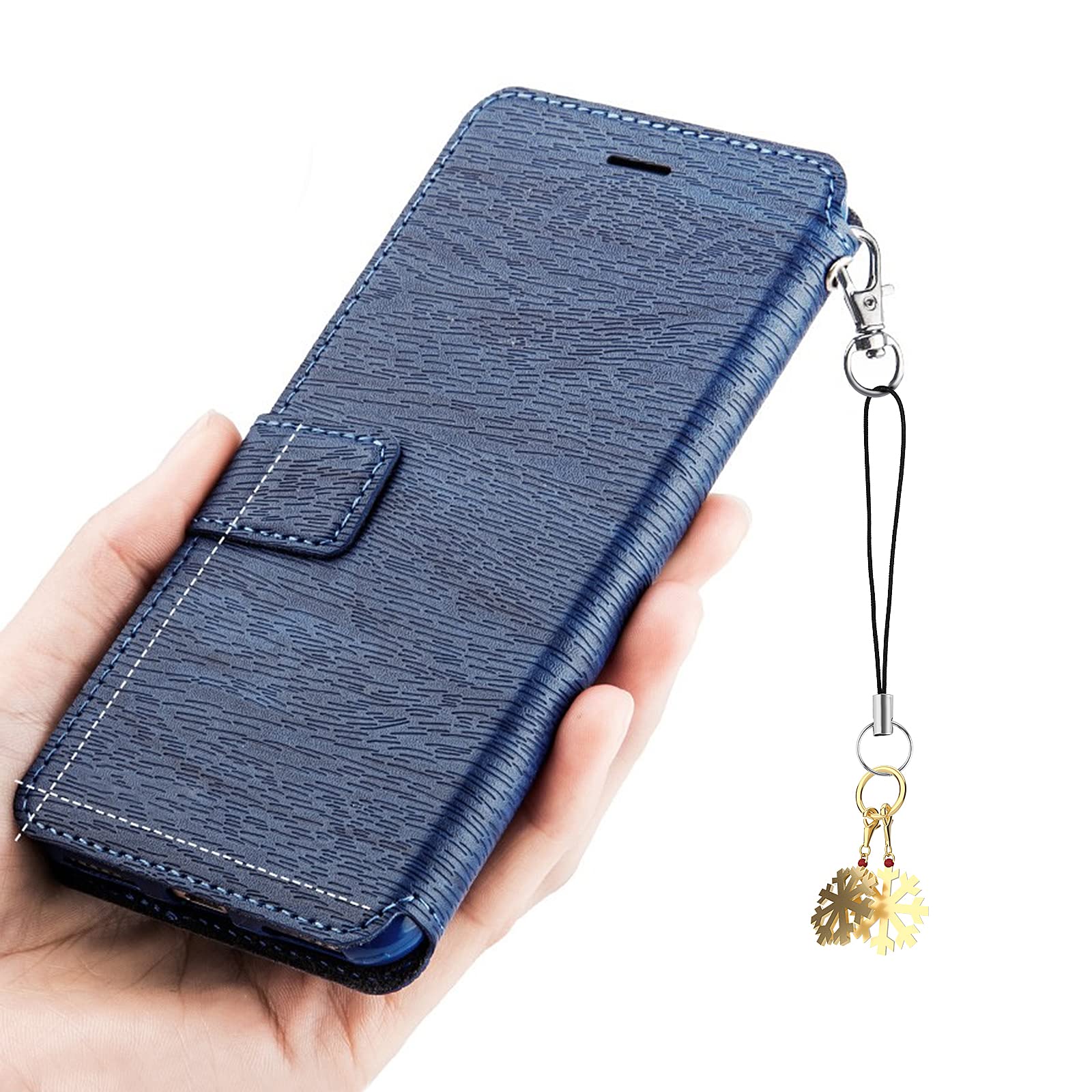 Cobee Smycz do Telefonu - 200 Szt. Rozdzielony Pierścień, Odpinana, Paski, Mini Lariat, Zawieszki do Komórkowego, Pendrive'a, DIY - Czarne