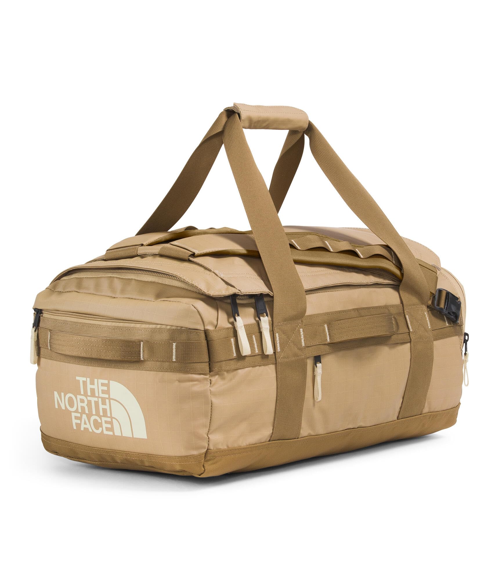THE NORTH FACE Unisex Base Camp Voyager 42L Duffel, Khaki Stone/Utility Bro