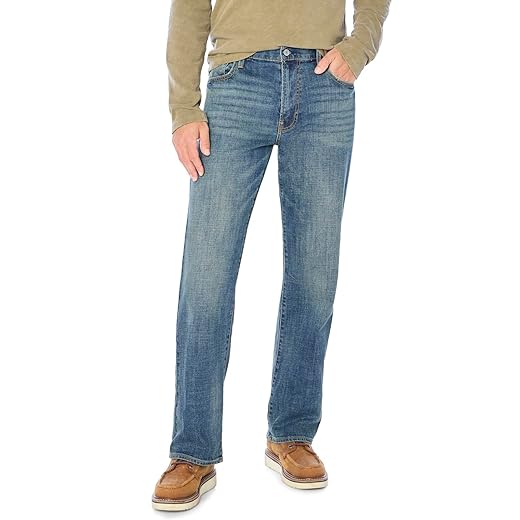 Lucky Brand mens 181 Relaxed Straight Jeans, Ol Wilder Ranch, 36W x 32L US