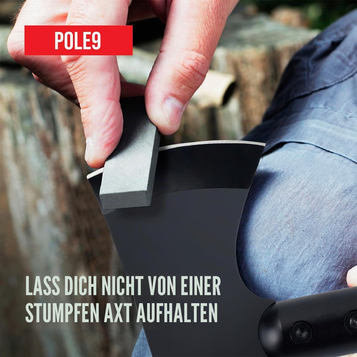 11-in-1 Survival Multitool mit Axt & Hammer – Taktisches Camping-Werkzeug inkl. Messer, Säge, Feuerstarter & Notfallpfeife Outdoor, Wandern & Bushcraft