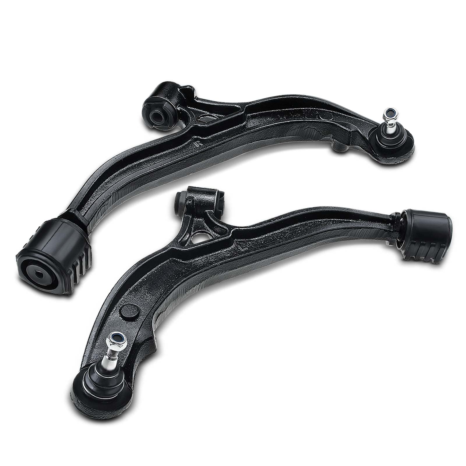 A-Premium Front Lower Control Arms with Ball Joint Compatible with Dodge Grand Caravan 2001-2007 Chrysler Town & Country 2001-2004 Voyager 2-PC Set