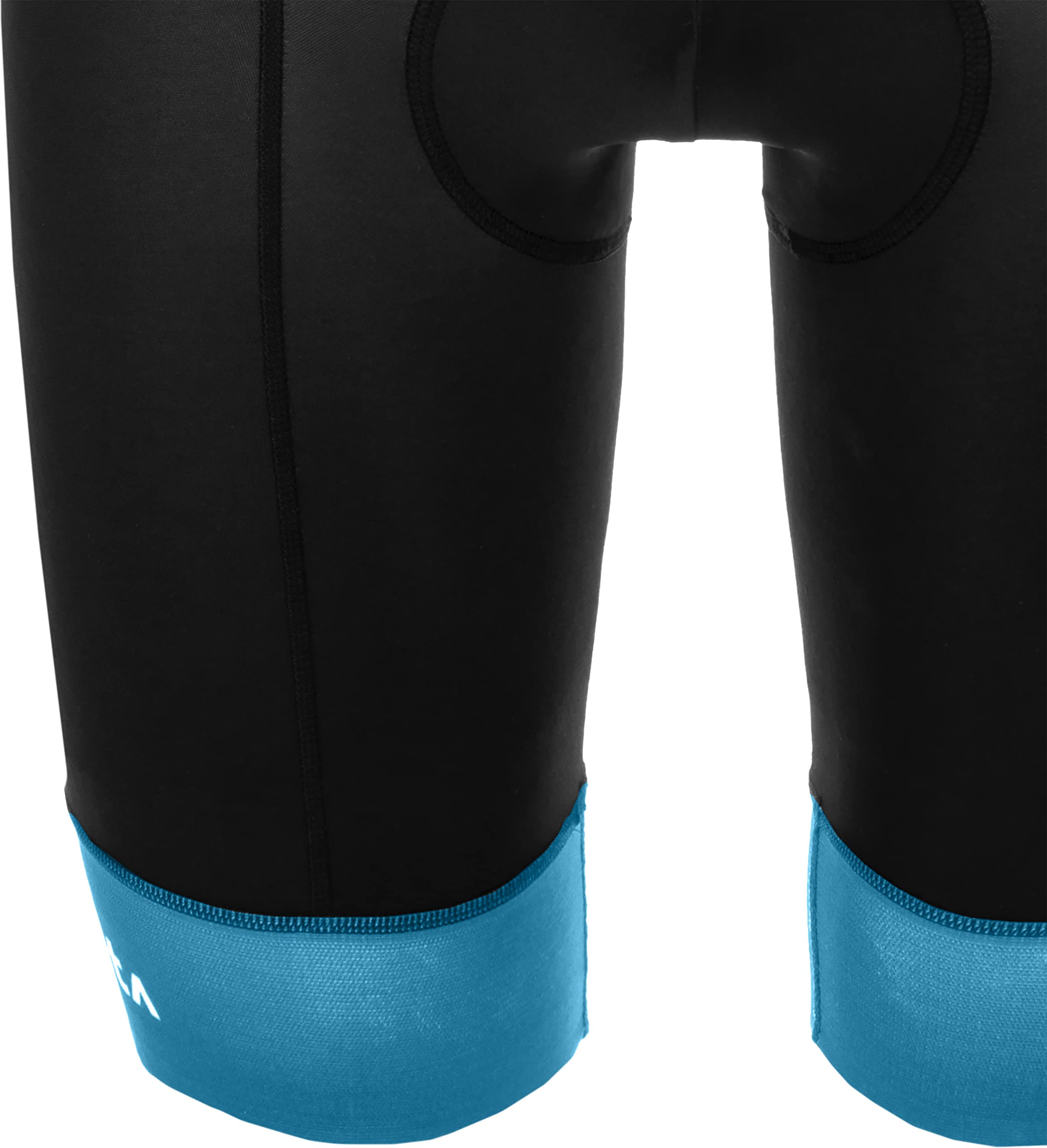 Bibshort Men Pantalones Cortos, Turquesa, XS para Hombre