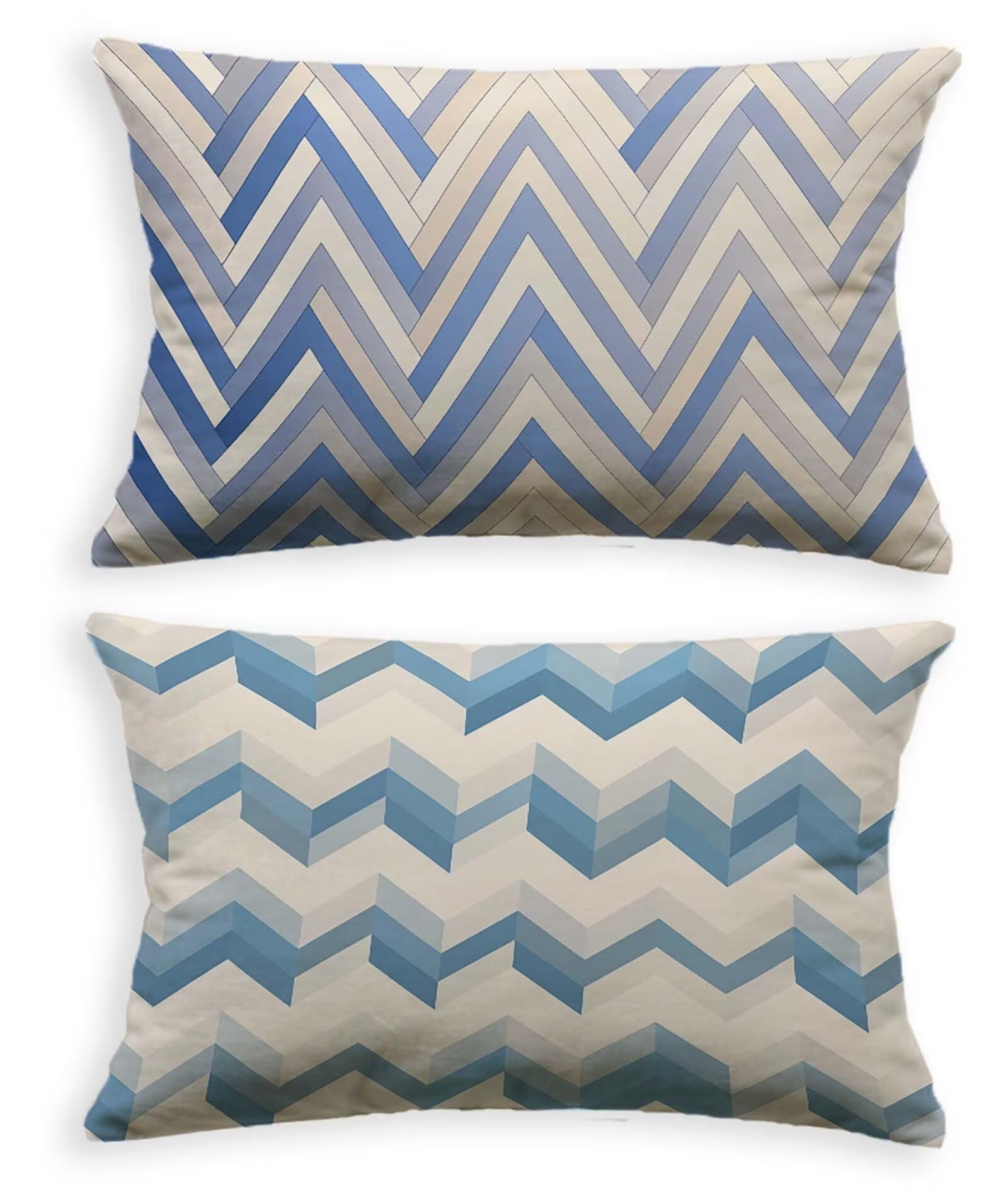 Housse de coussin bleu marine velours 50x70 pour rénover un canapé fatigué