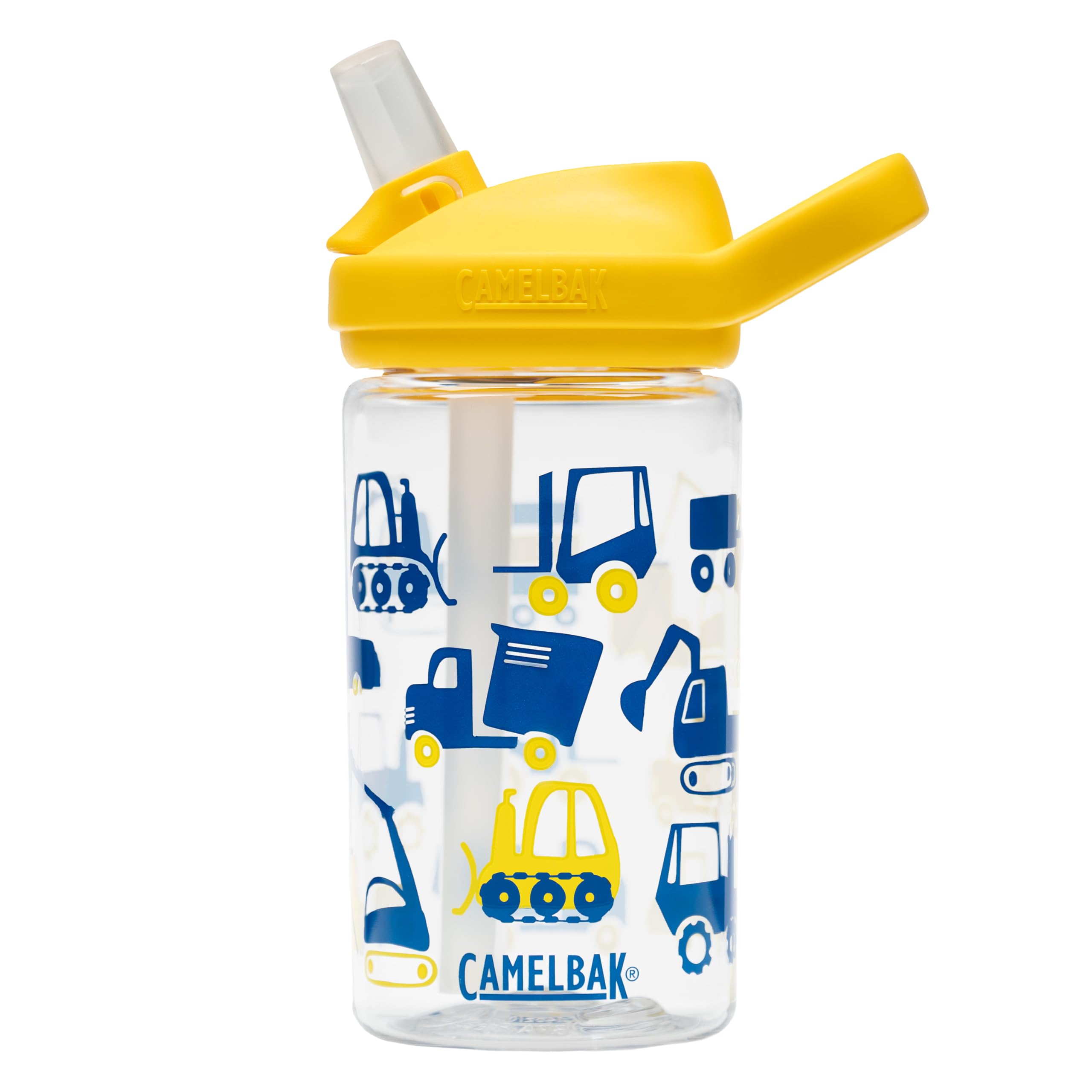 CamelBak Eddy+ Kids Water Bottle with Bite Valve Straw, Leak‑Resistant Easy Sip Design for Everyday Hydration, 14oz | Kids