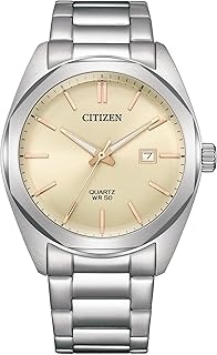 Citizen Analog Yellow Dial Men's Watch