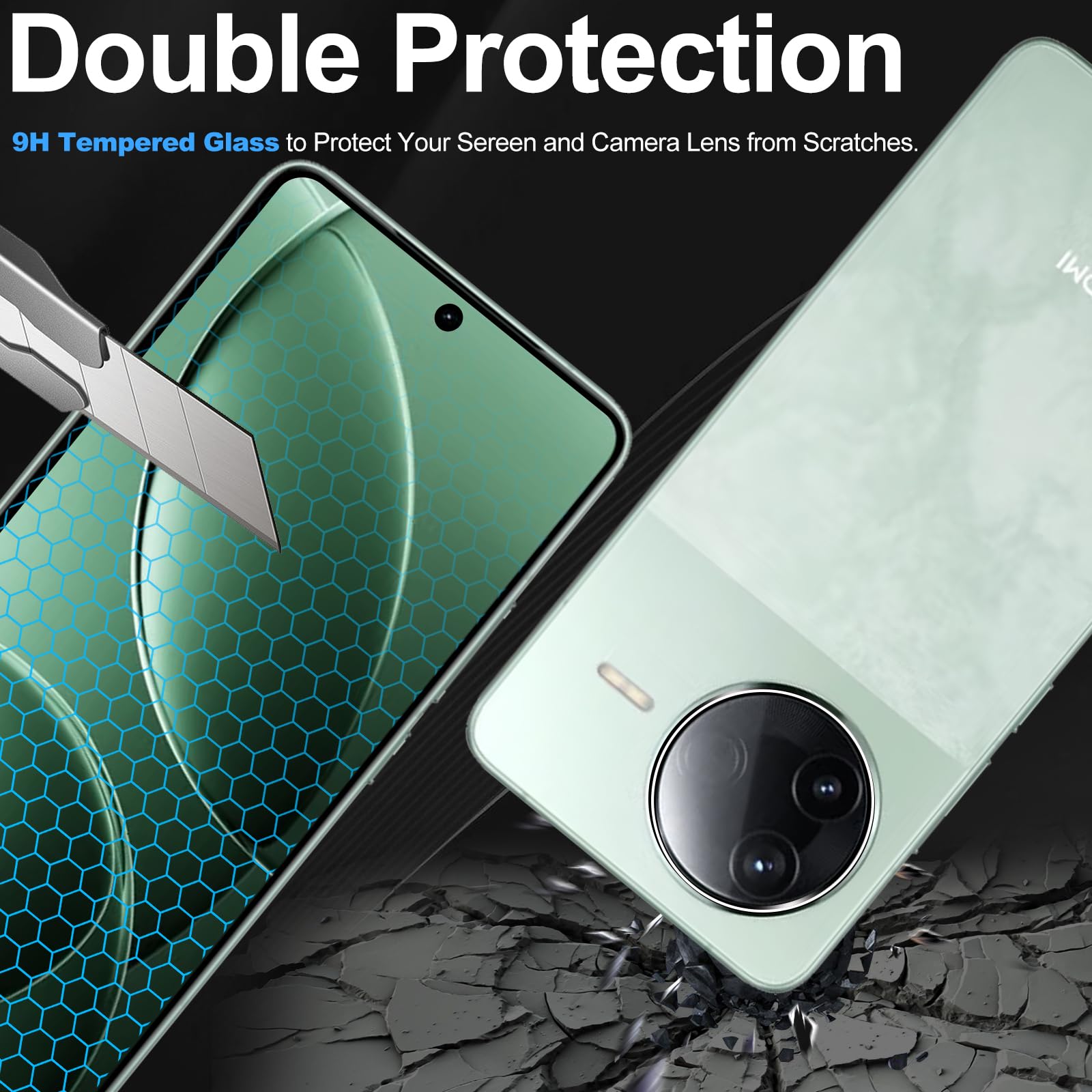 VacFun Pellicola Privacy, compatibile con OPPO F19 (Non Vetro Temperato