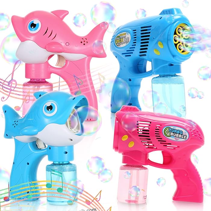 Buy OleOletOy Bubble Toys Bundle, Bubble Guns for Kids Toddlers Adults
