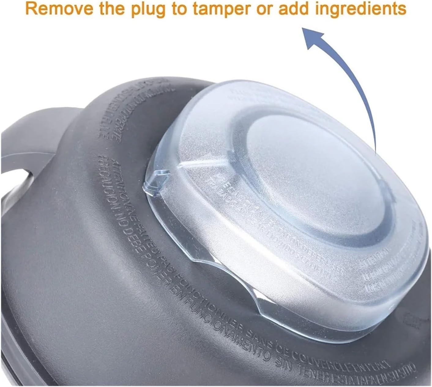 Blender Cover 64-Ounce High Profile Container Blender Replacement Parts Compatible for Vitamix 5200 5000 Blender Accessories and Parts